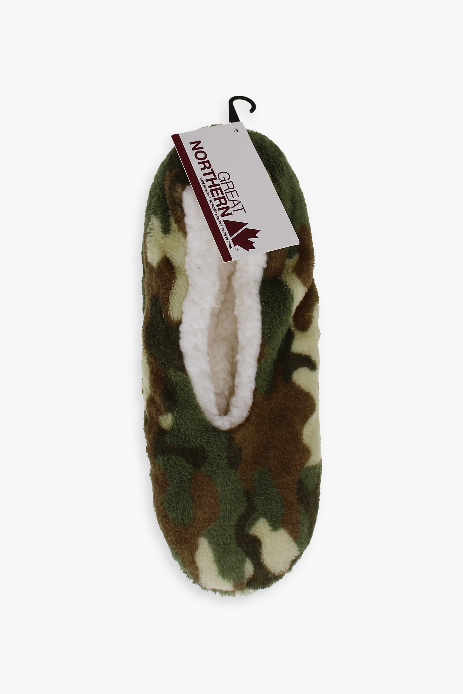 Great Northern Ladies Camouflage Ballerina Slippers