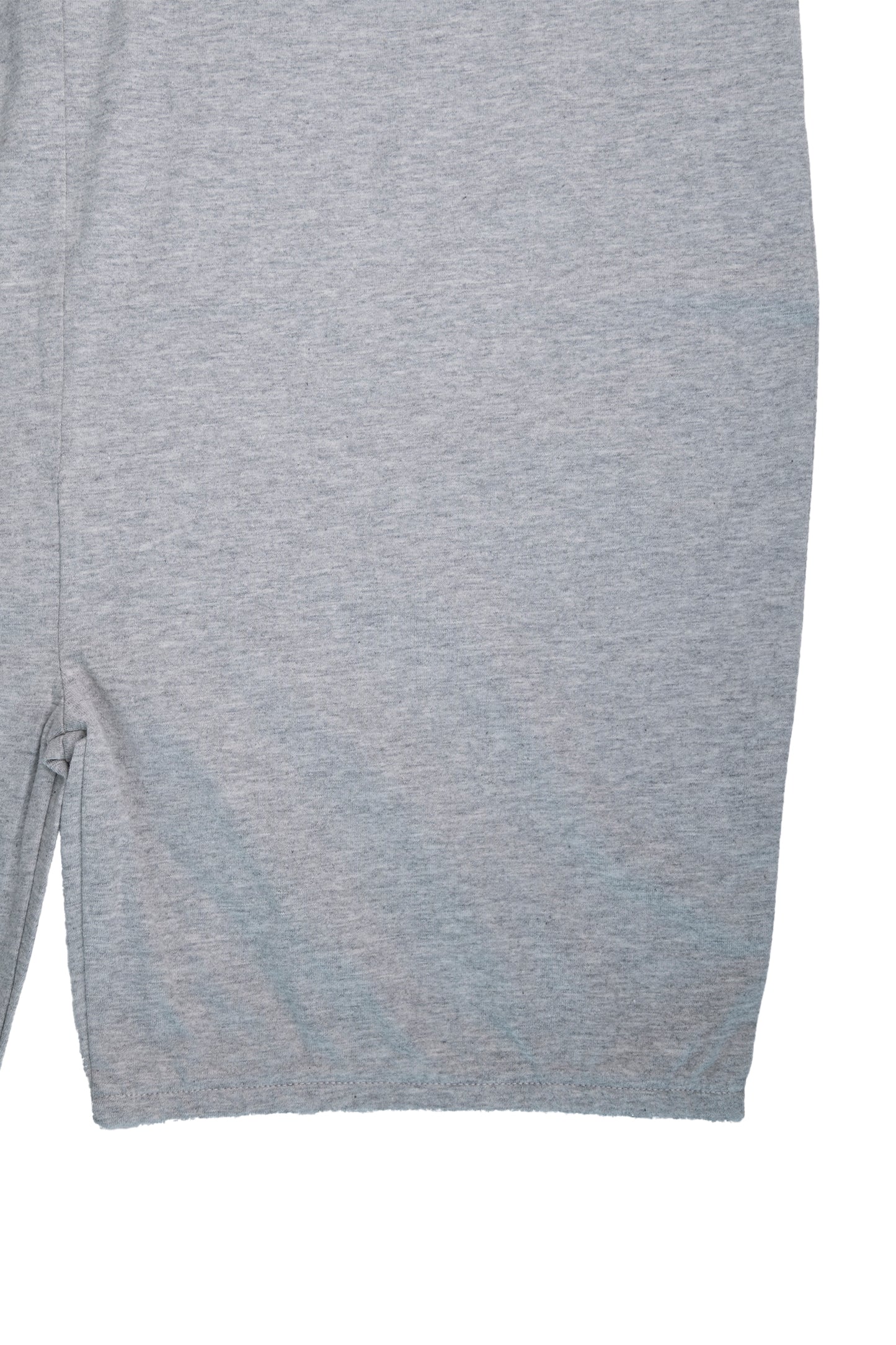 Adult Heather Grey Adaptive Organic Cotton Lightweight, Anti-Strip Back-Zip Romper