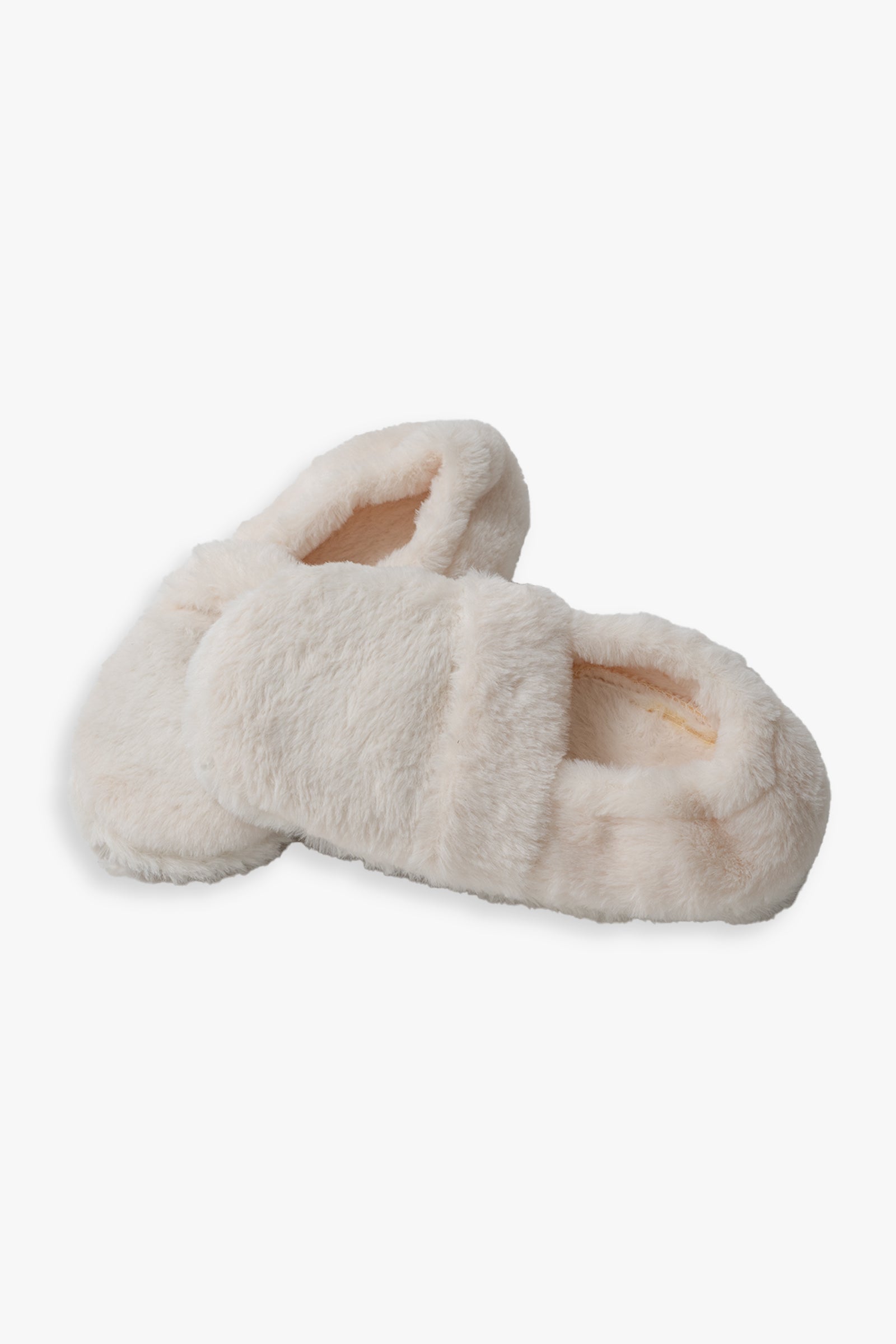 Great Northern Faux Fur Ladies Heatable Slippers