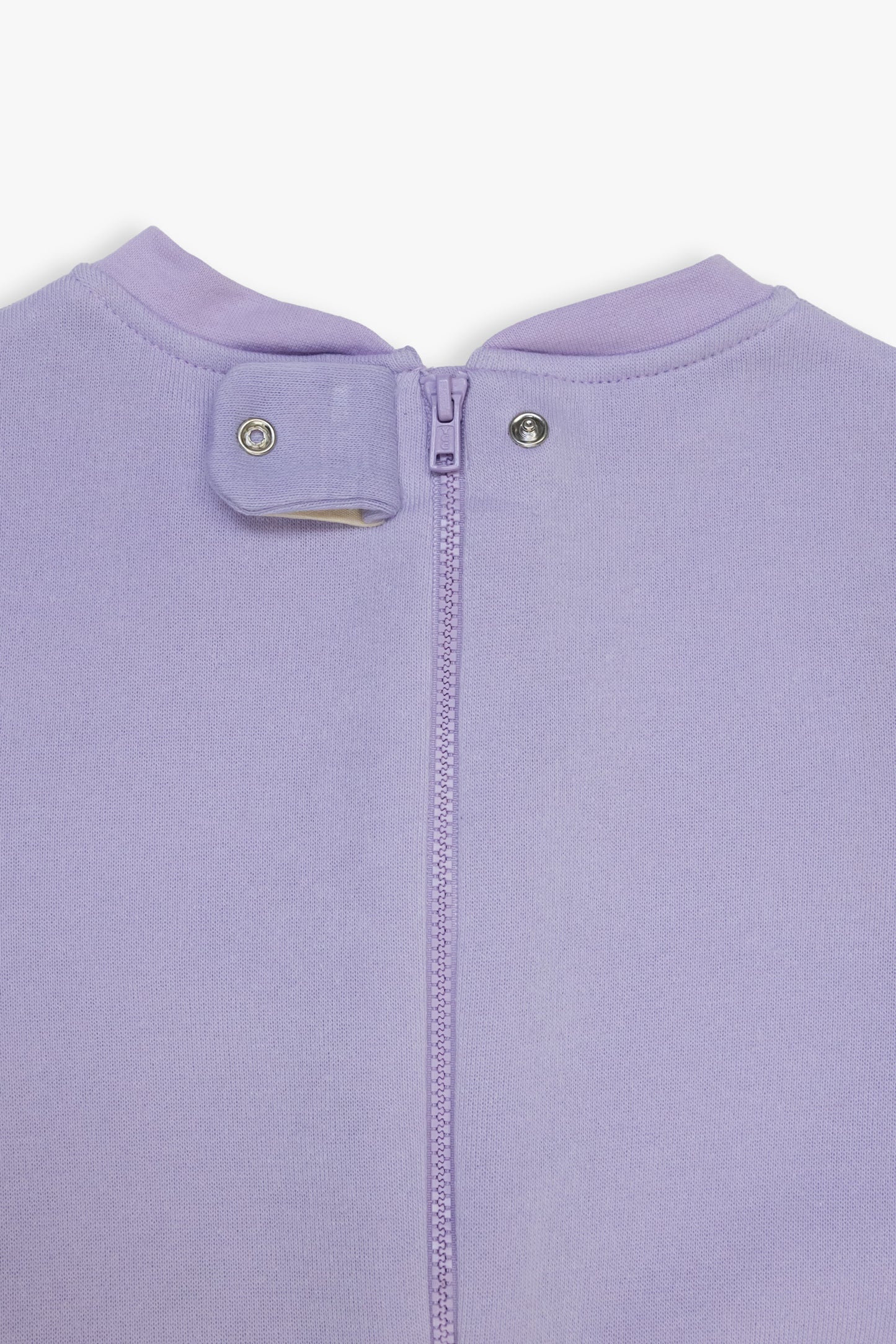 Kids Adaptive Back Zip Convert-A-Foot Sleeper - Orchid
