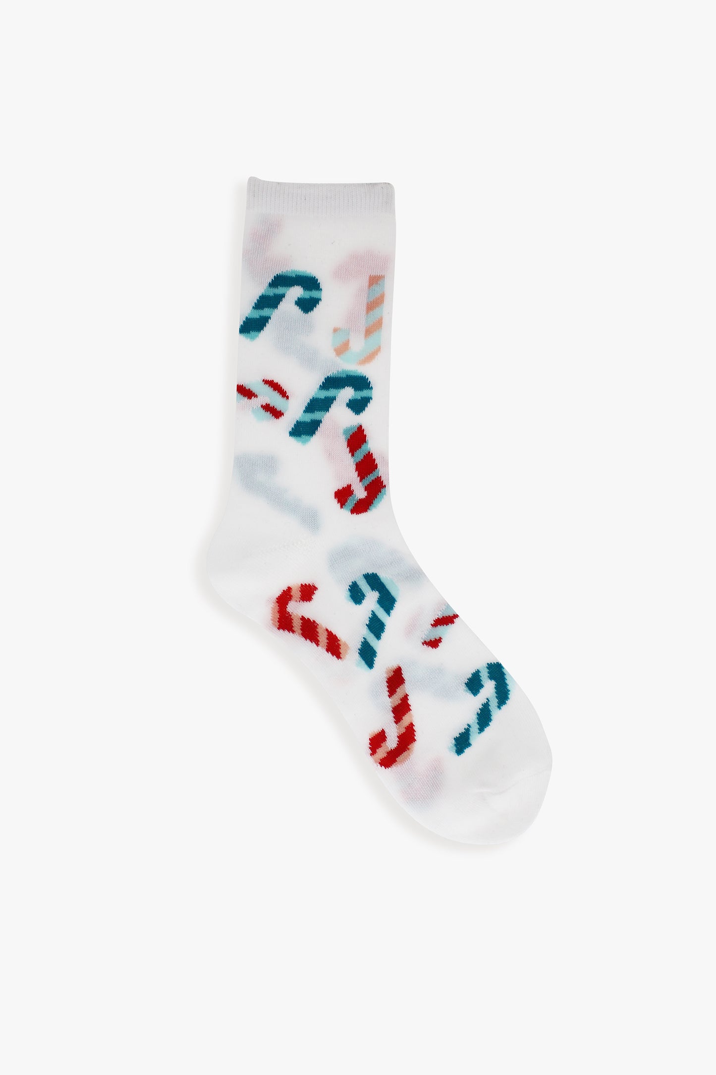 Holiday Graphic Ladies Crew Socks