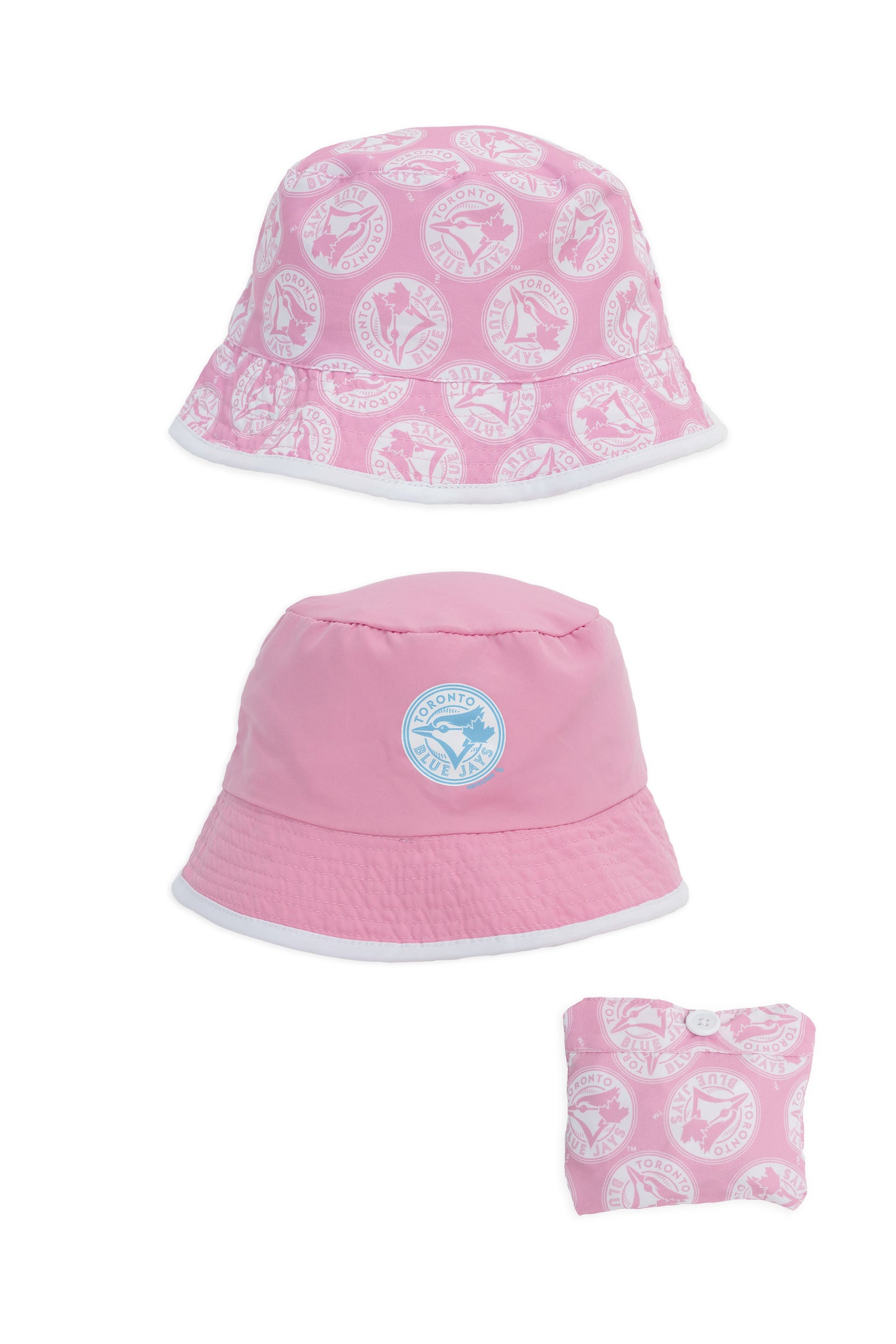 MLB Toronto Blue Jays Baby Toddler Reversible & Packable Bucket Hat