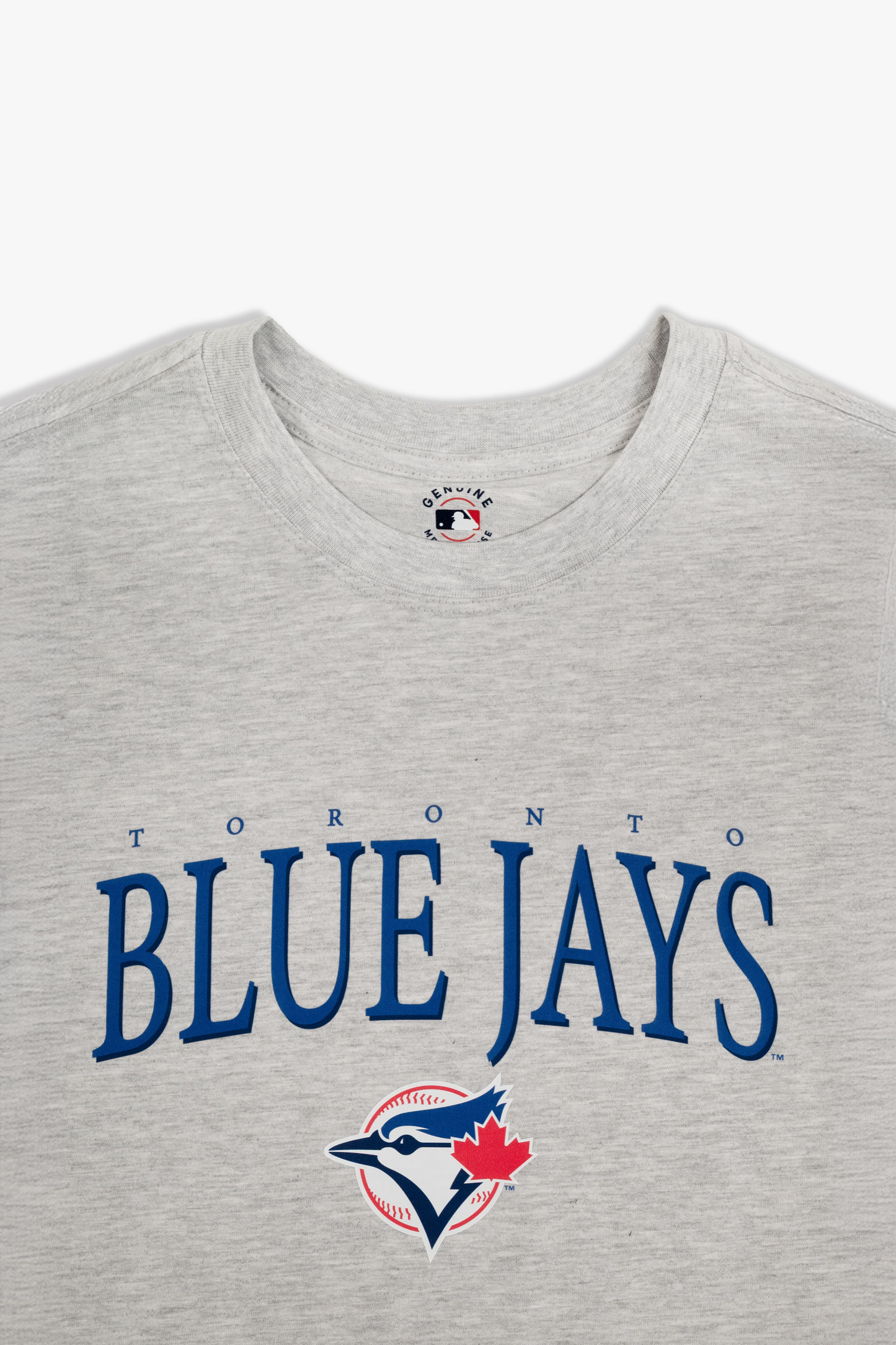 Toronto Blue Jays T-Shirt MLB Adult Cloud Wash Tee, Unisex XS-XXL, Black, White, Heather Grey