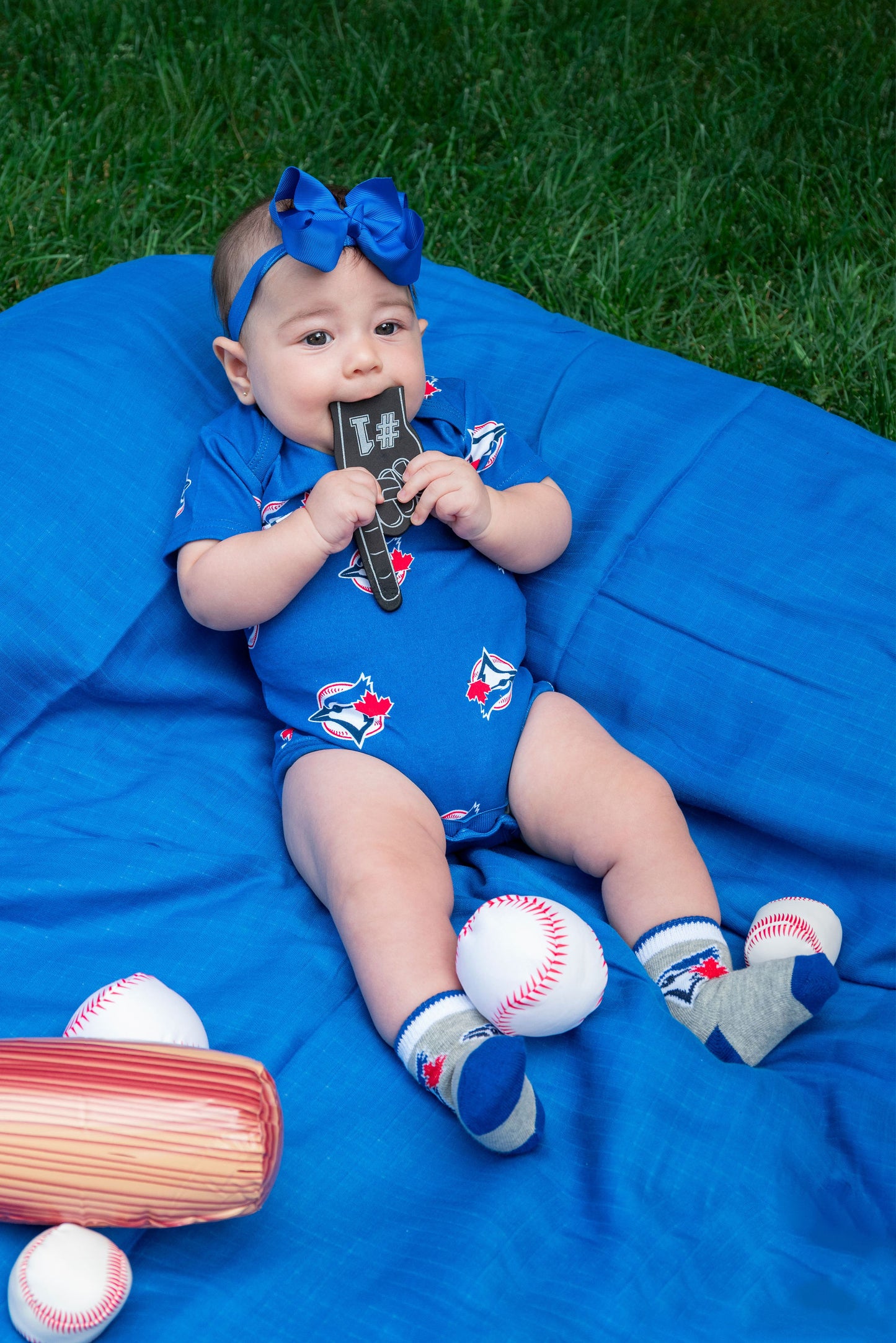 Gertex MLB Toronto Blue Jays 3-Pack Baby Bodysuits