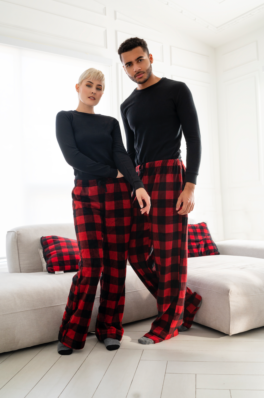 Ladies buffalo plaid discount pajamas