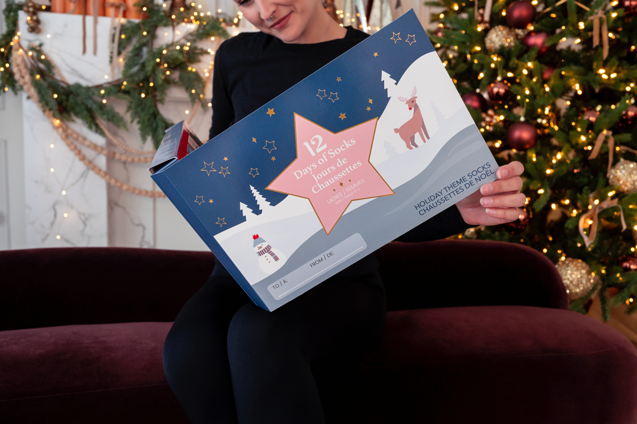 Ladies Premium Christmas Sock Advent Calendar