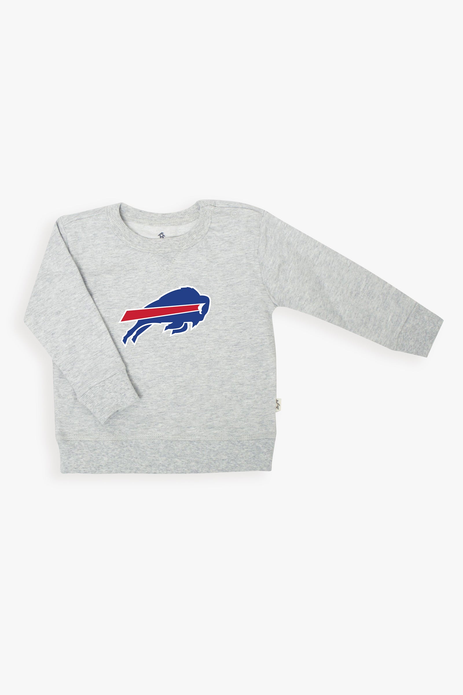 Gertex NFL Baby French Terry Crewneck Sweater in Grey