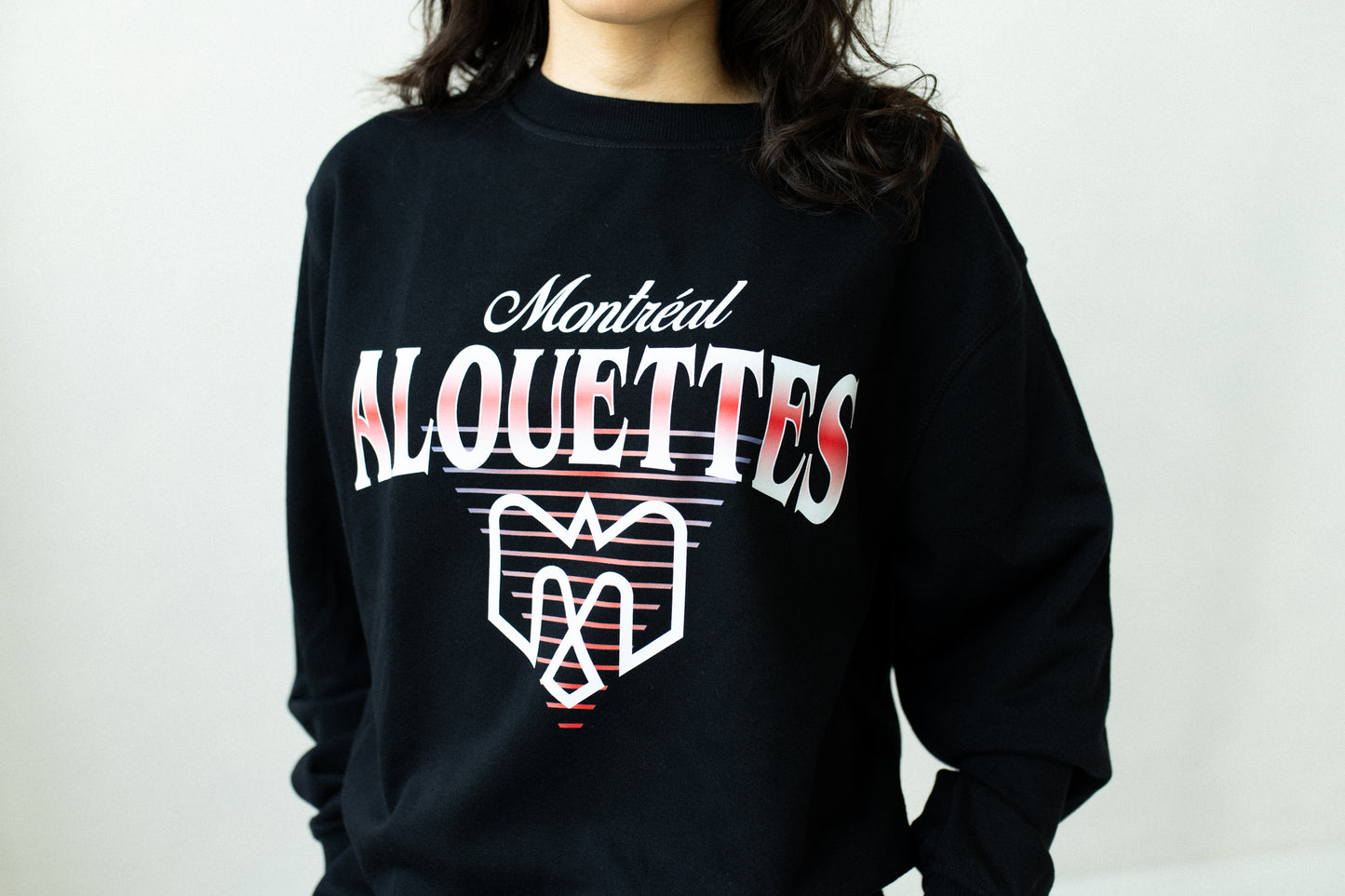 CFL Montreal Alouettes Black Unisex Adult Matching French Terry Cotton Lounge Set