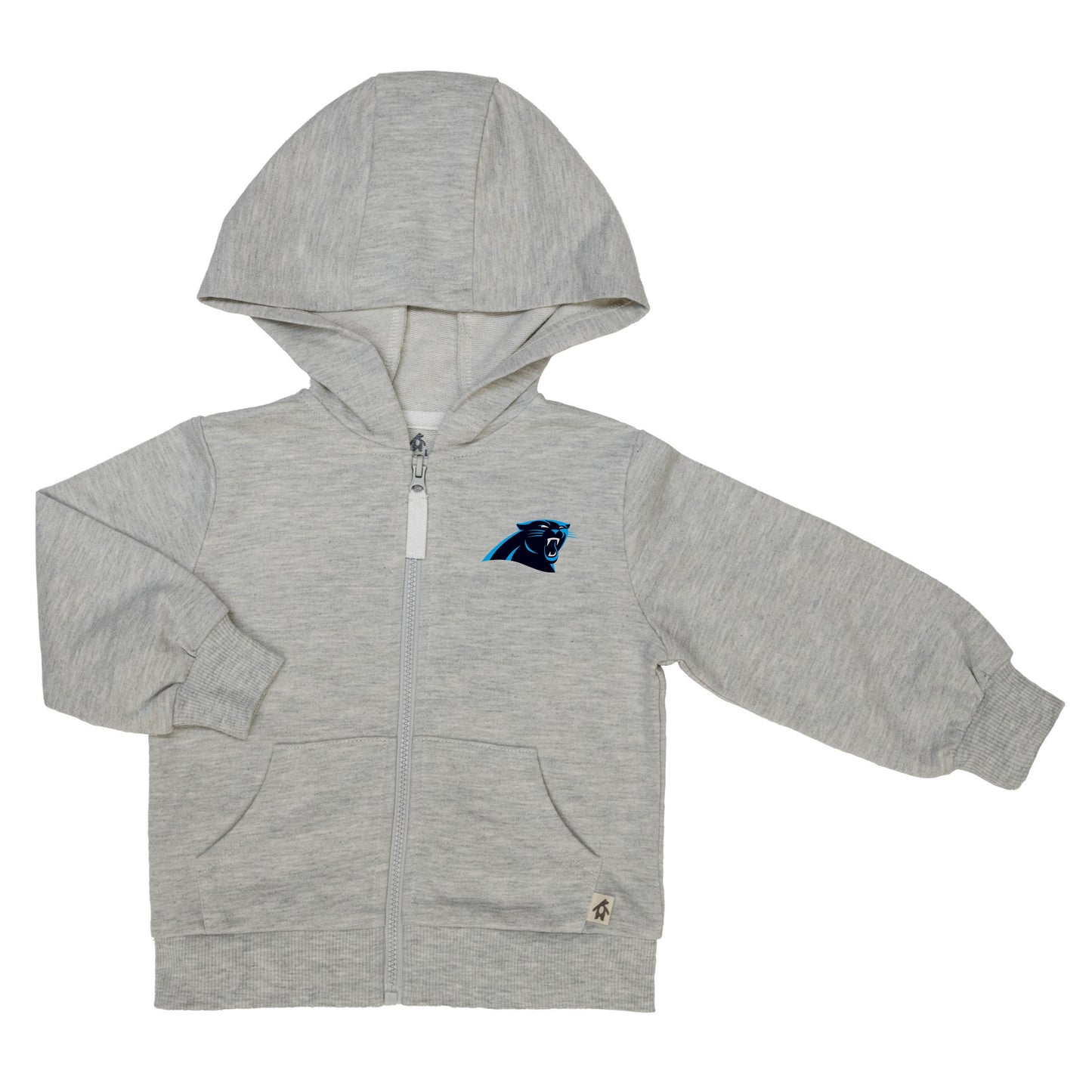 Gertex NFL Baby Grey French Terry Zip-Up Hoodie