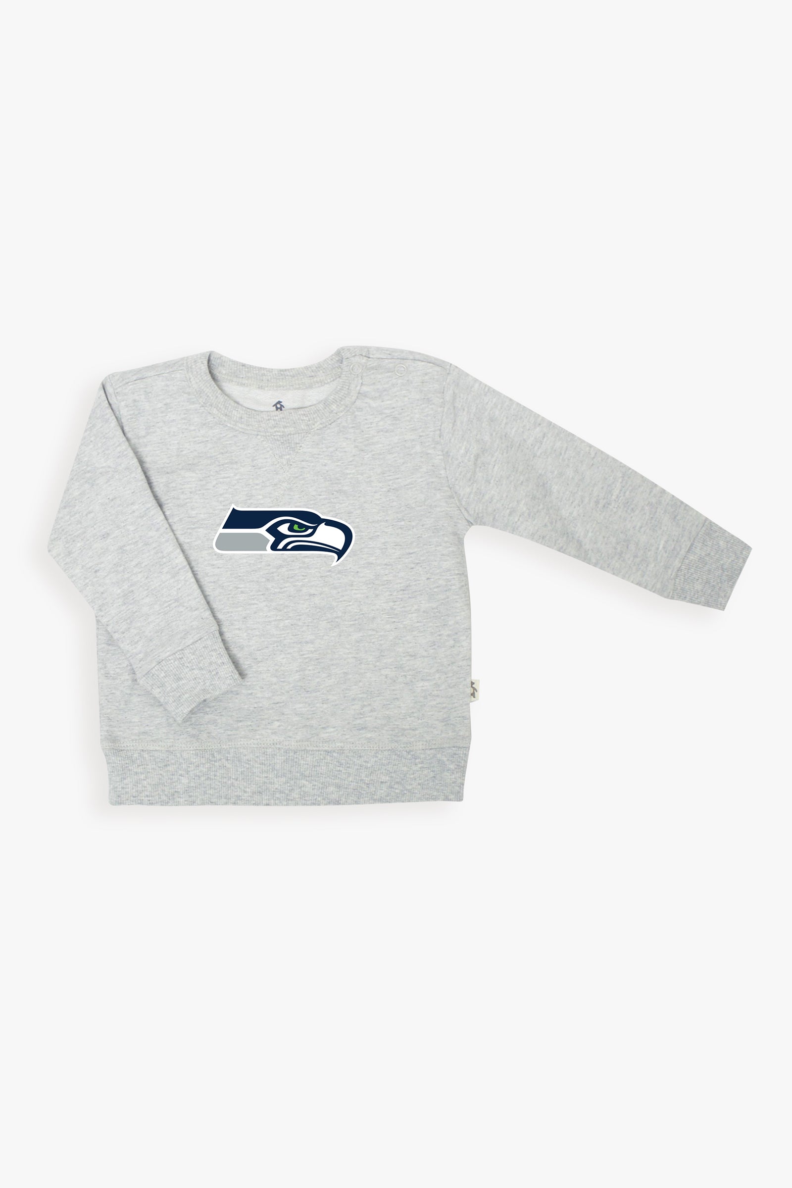 Gertex NFL Baby French Terry Crewneck Sweater in Grey