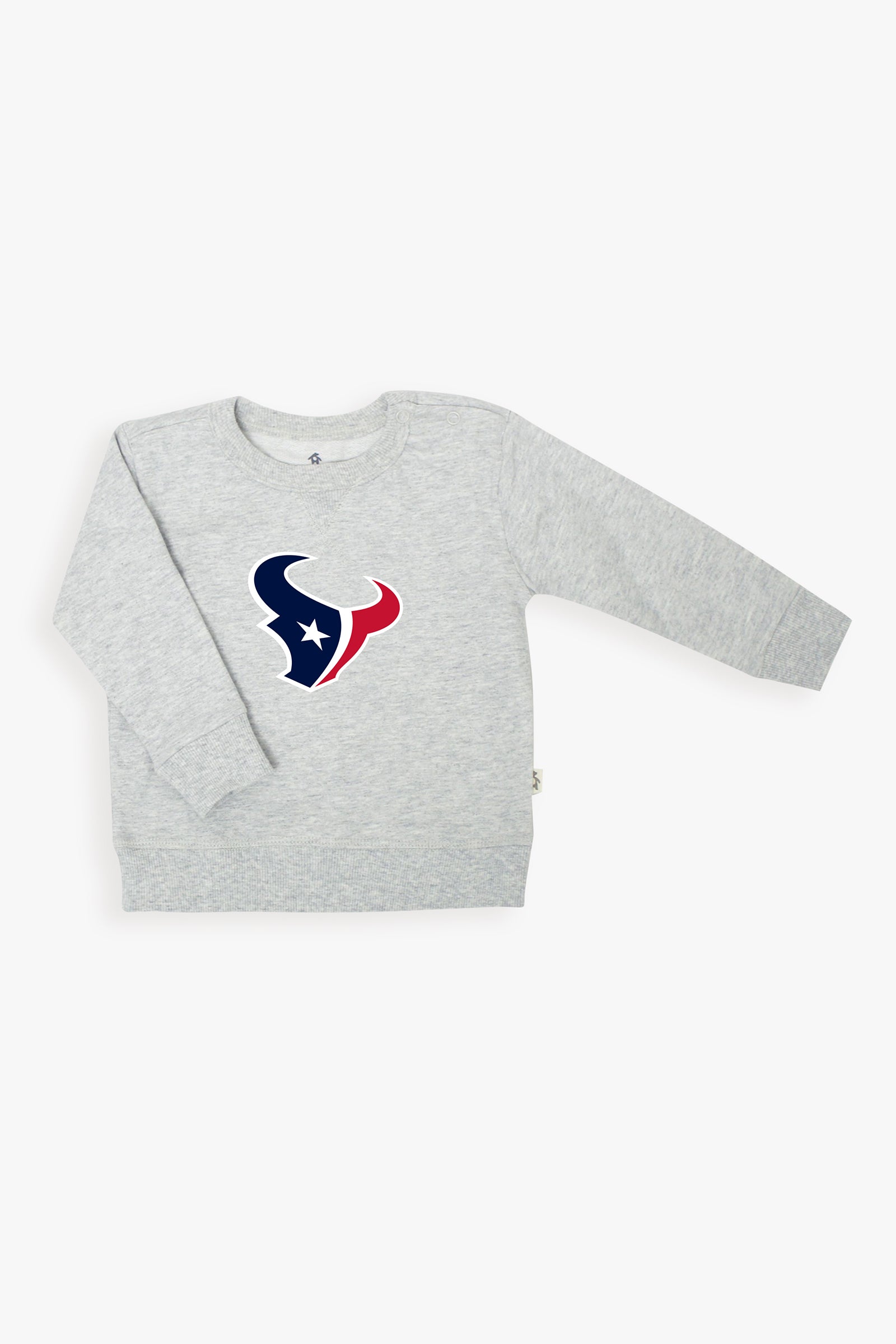 Gertex NFL Toddler French Terry Crewneck Sweater in Grey