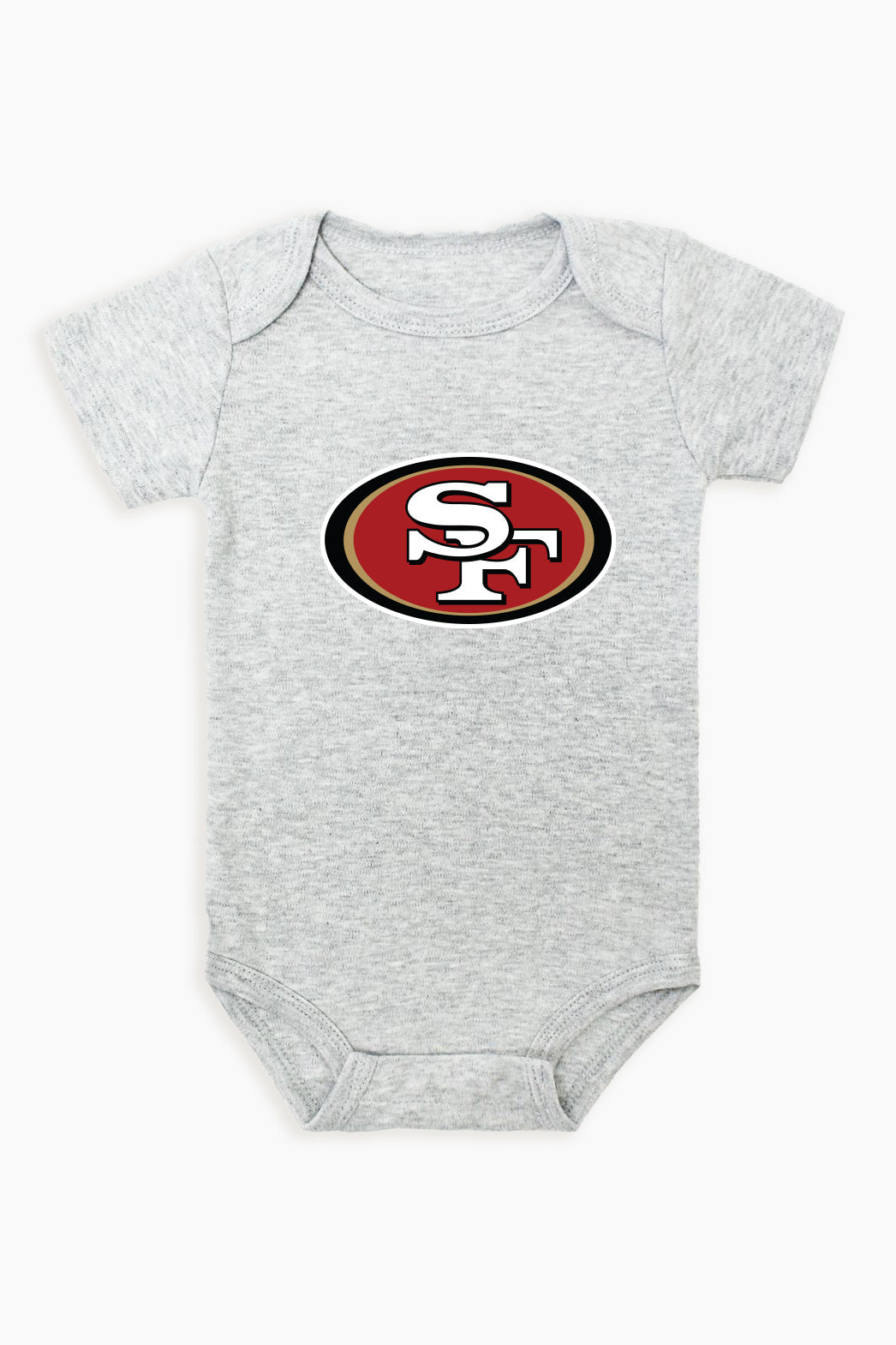 Gertex NFL Grey Baby Short-Sleeve Bodysuit - NFC Division