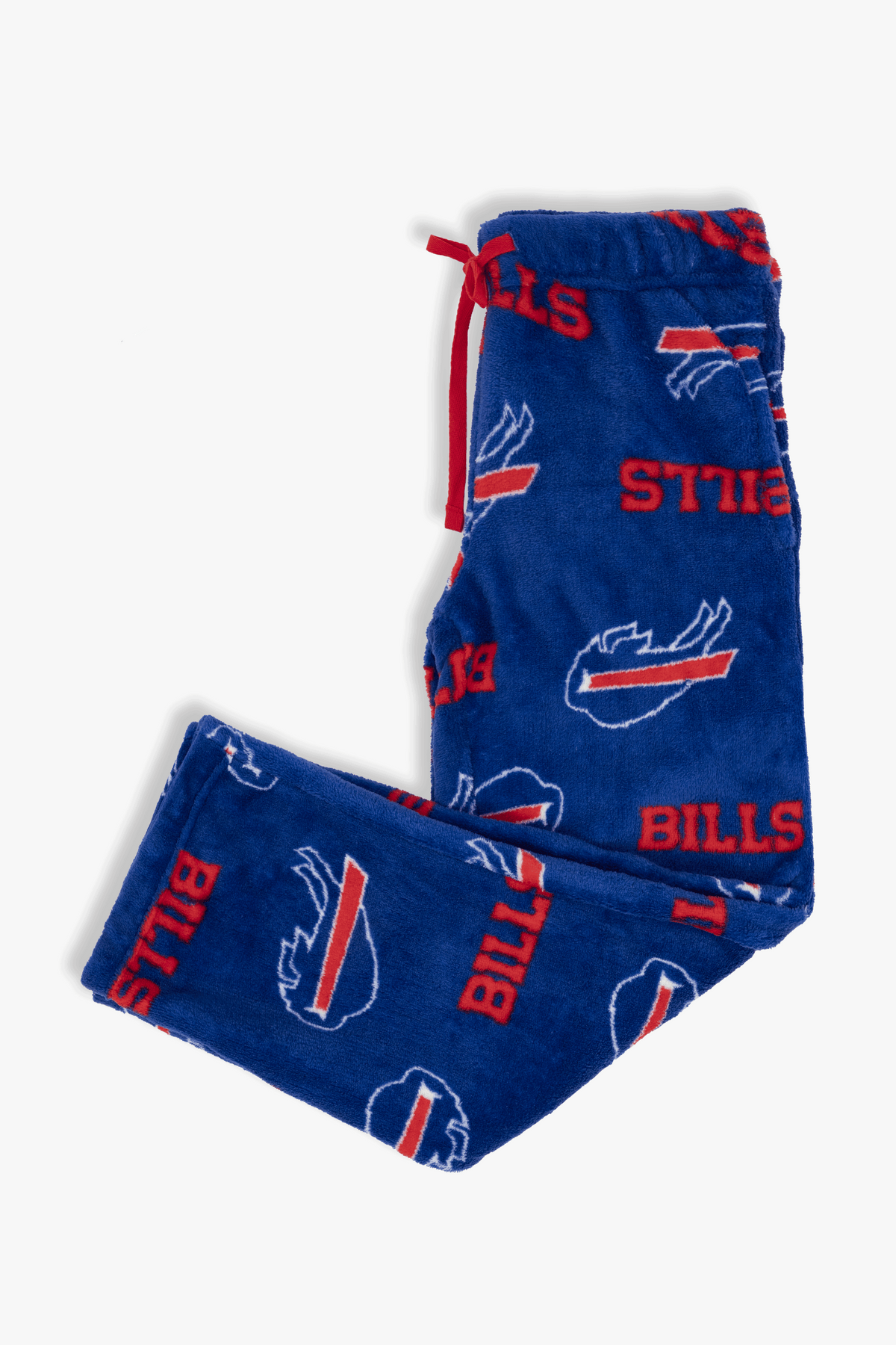 Buffalo Bills Youth Fleece Pajama Pants, NFL Kids Lounge Pants with Pockets, Children's S-XL