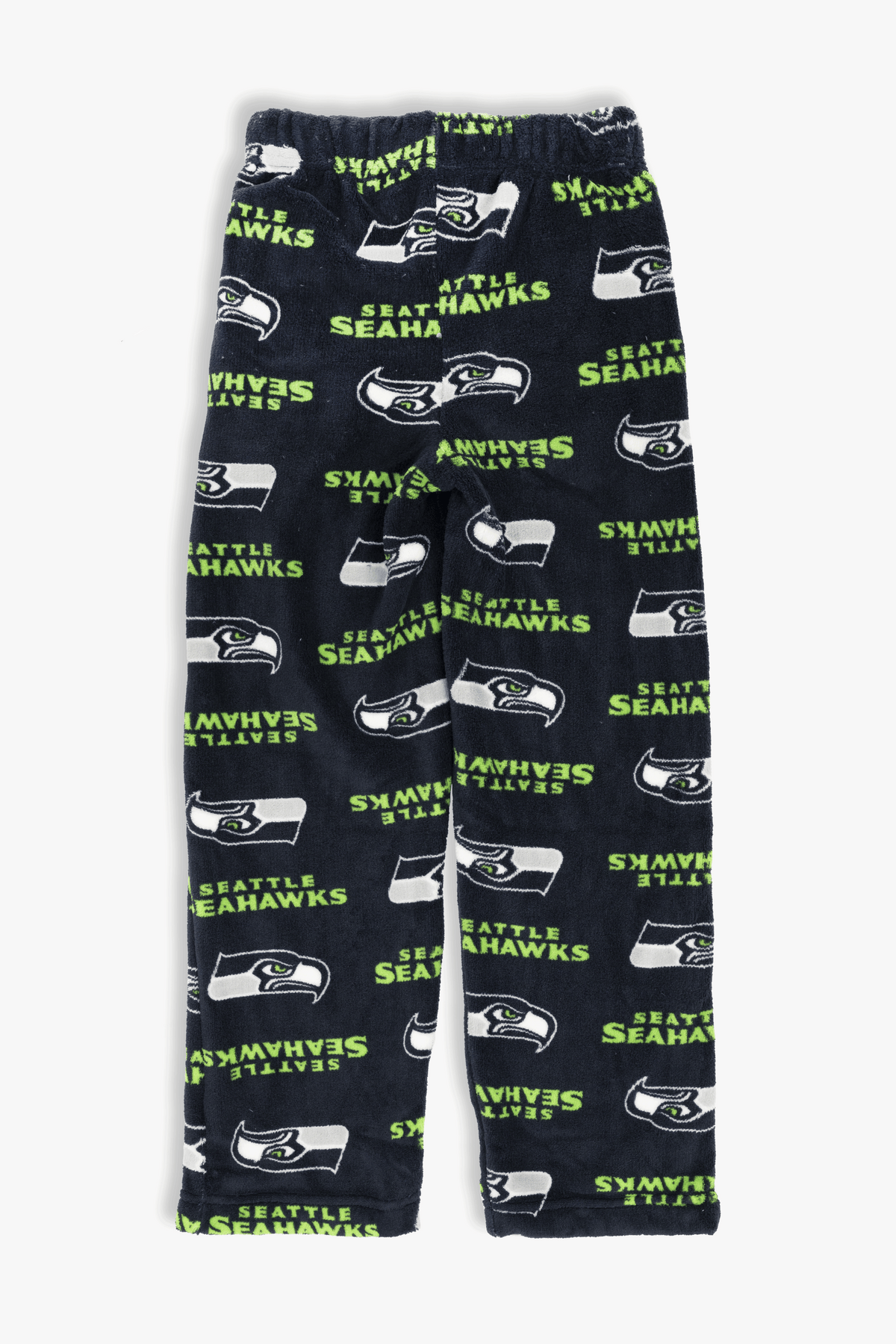 Seattle Seahawks Youth Fleece Pajama Pants, NFL Kids Lounge Pants with Pockets, Children's S-XL