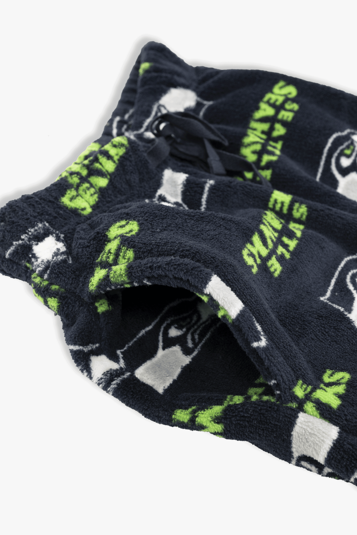 Seattle Seahawks Youth Fleece Pajama Pants, NFL Kids Lounge Pants with Pockets, Children's S-XL