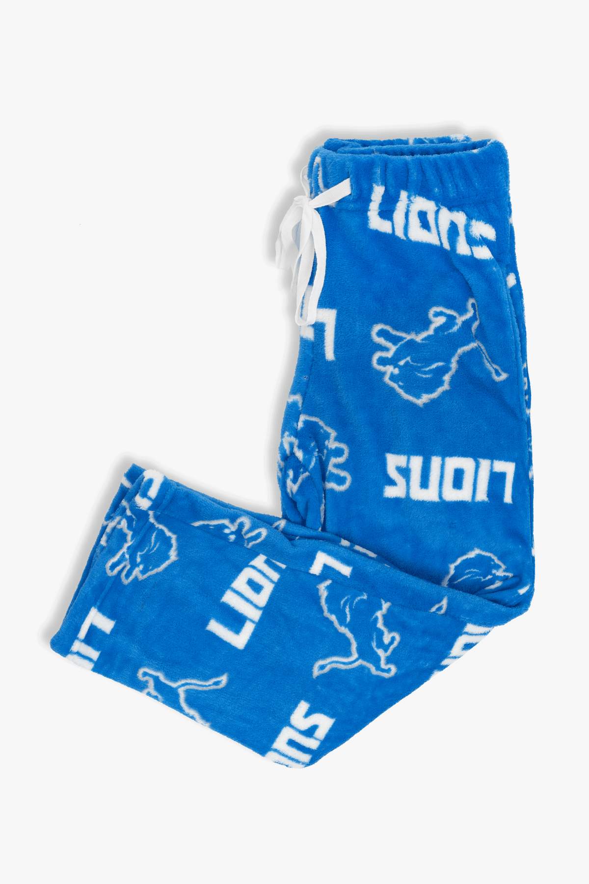 Detroit Lions Youth Fleece Pajama Pants, NFL Kids Lounge Pants with Pockets, Children's S-XL