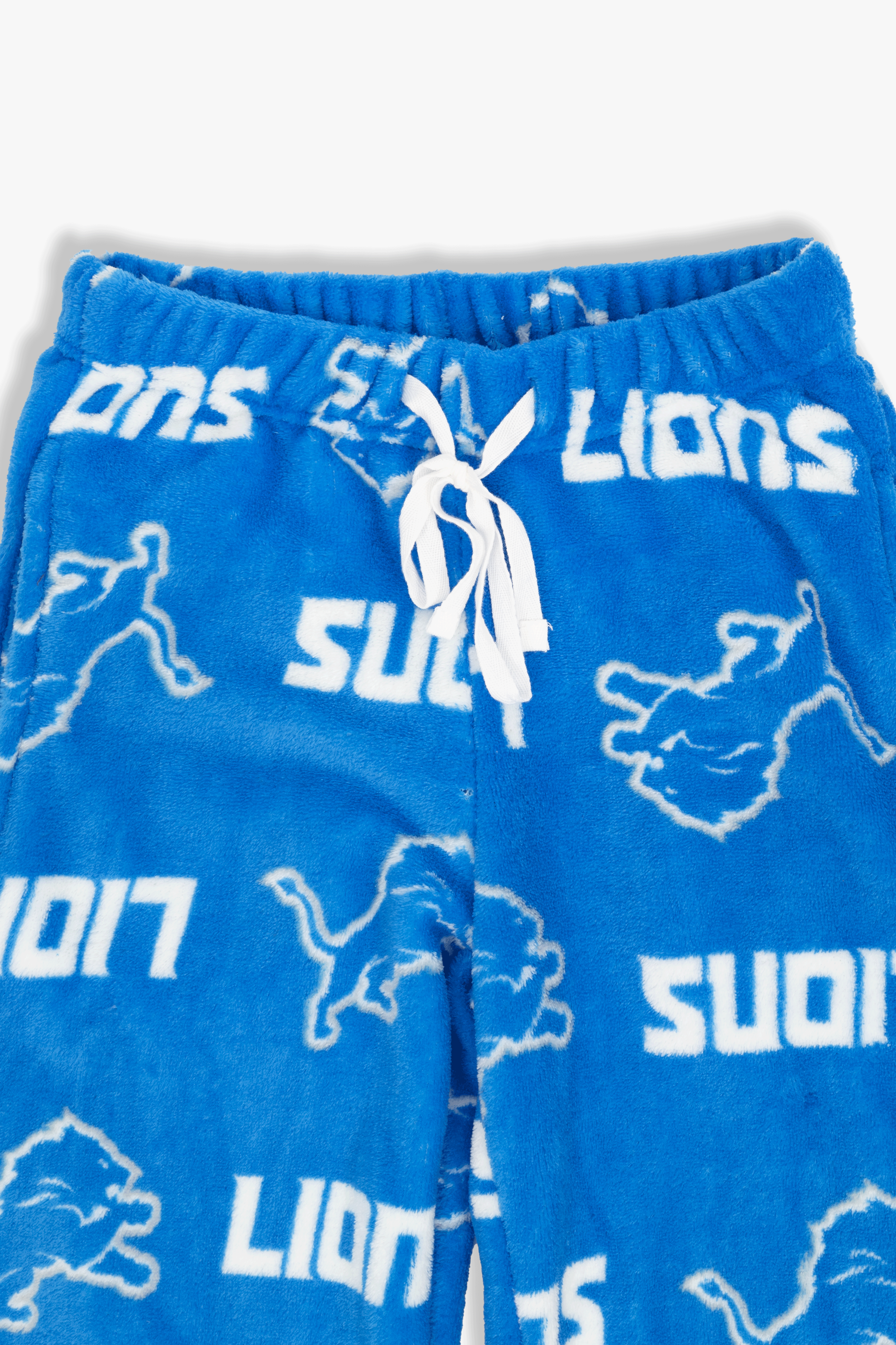 Detroit Lions Youth Fleece Pajama Pants, NFL Kids Lounge Pants with Pockets, Children's S-XL