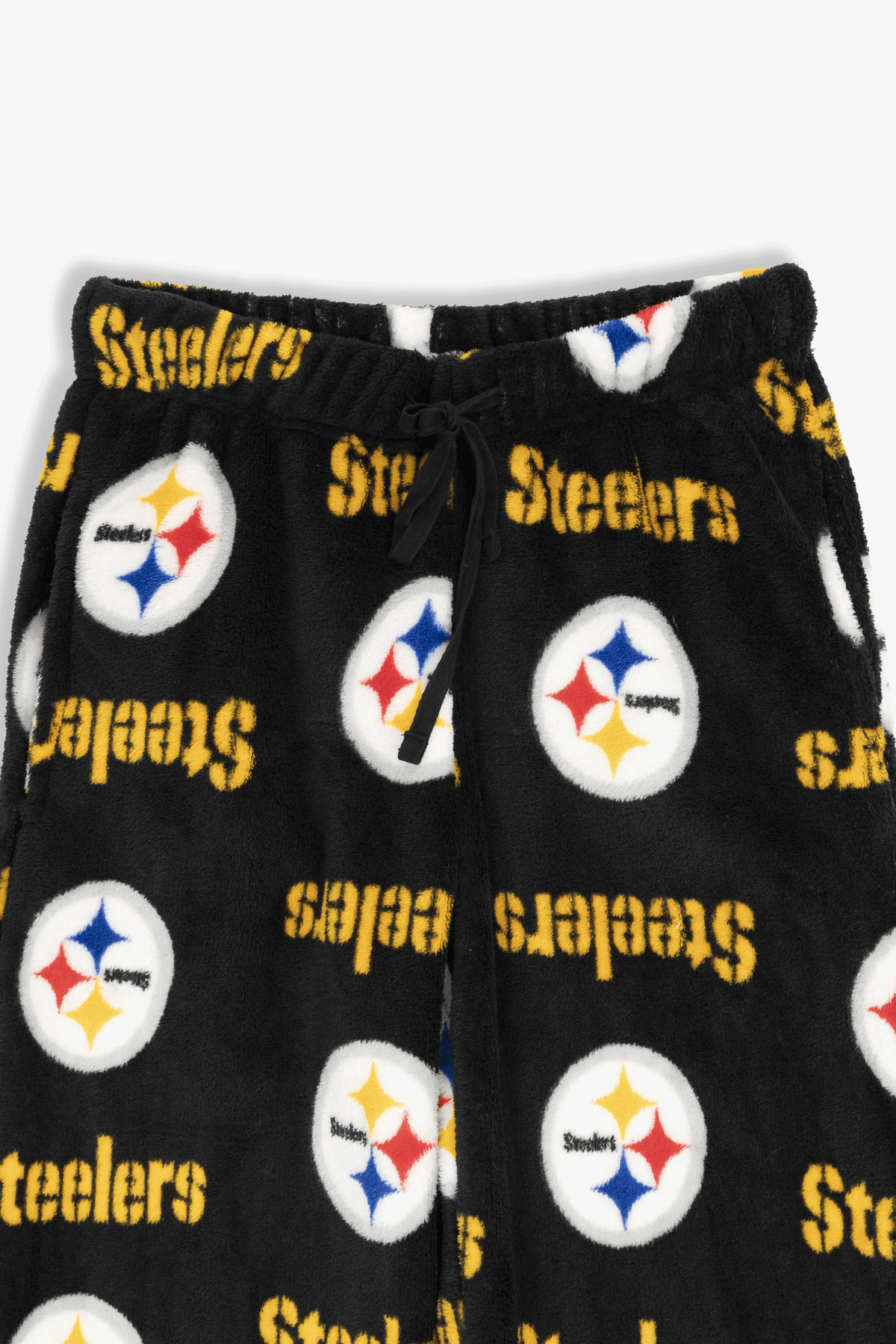 Pittsburgh Steelers Youth Fleece Pajama Pants, NFL Kids Lounge Pants with Pockets, Children's S-XL