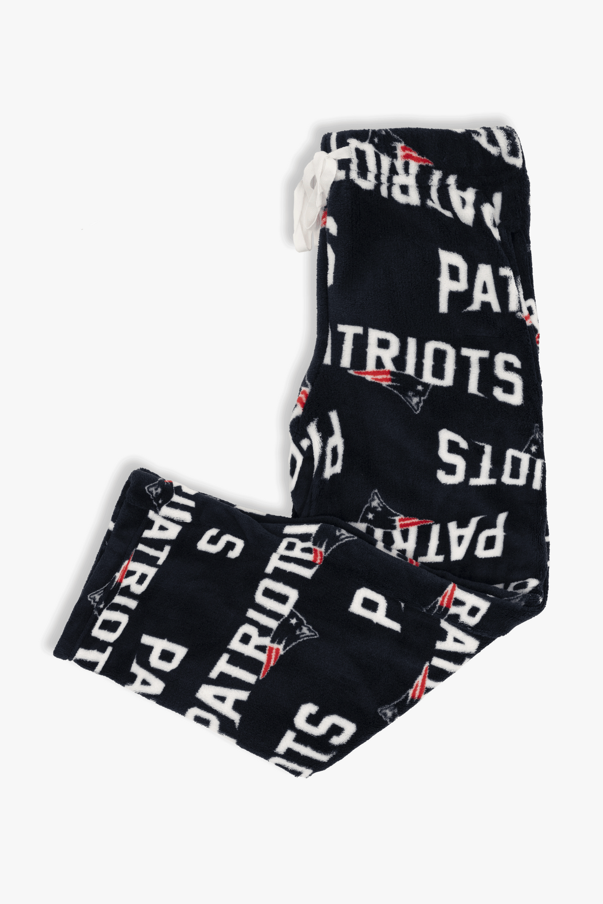 New England Patriots Youth Fleece Pajama Pants, NFL Kids Lounge Pants with Pockets, Children's S-XL