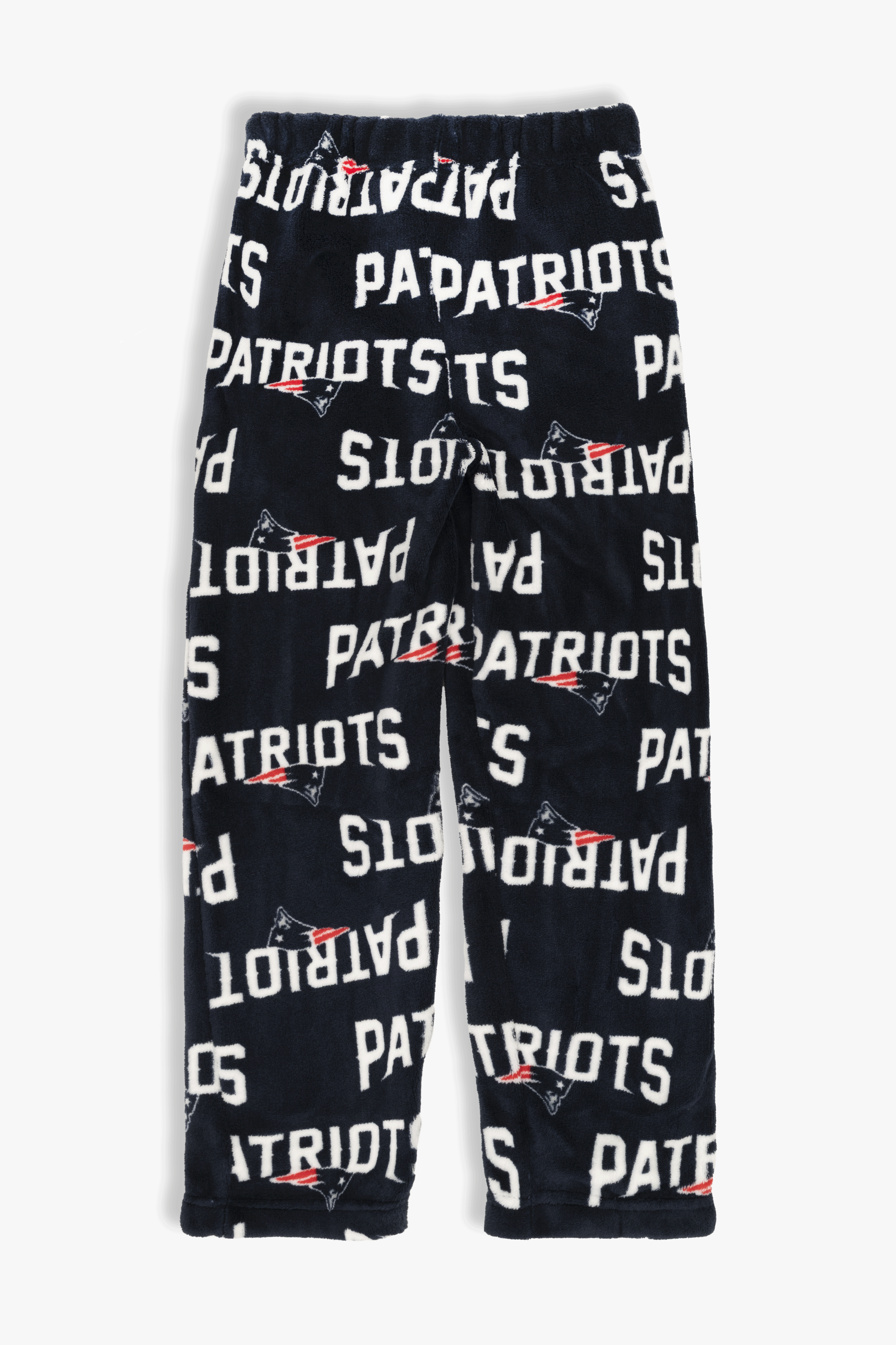 New England Patriots Youth Fleece Pajama Pants, NFL Kids Lounge Pants with Pockets, Children's S-XL