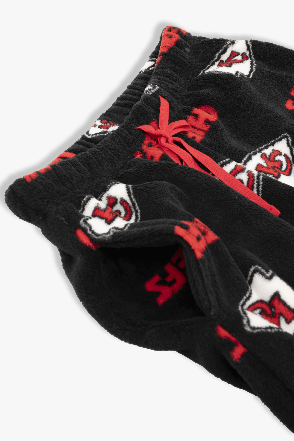 Kansas City Chiefs Youth Fleece Pajama Pants, NFL Kids Lounge Pants with Pockets, Children's S-XL
