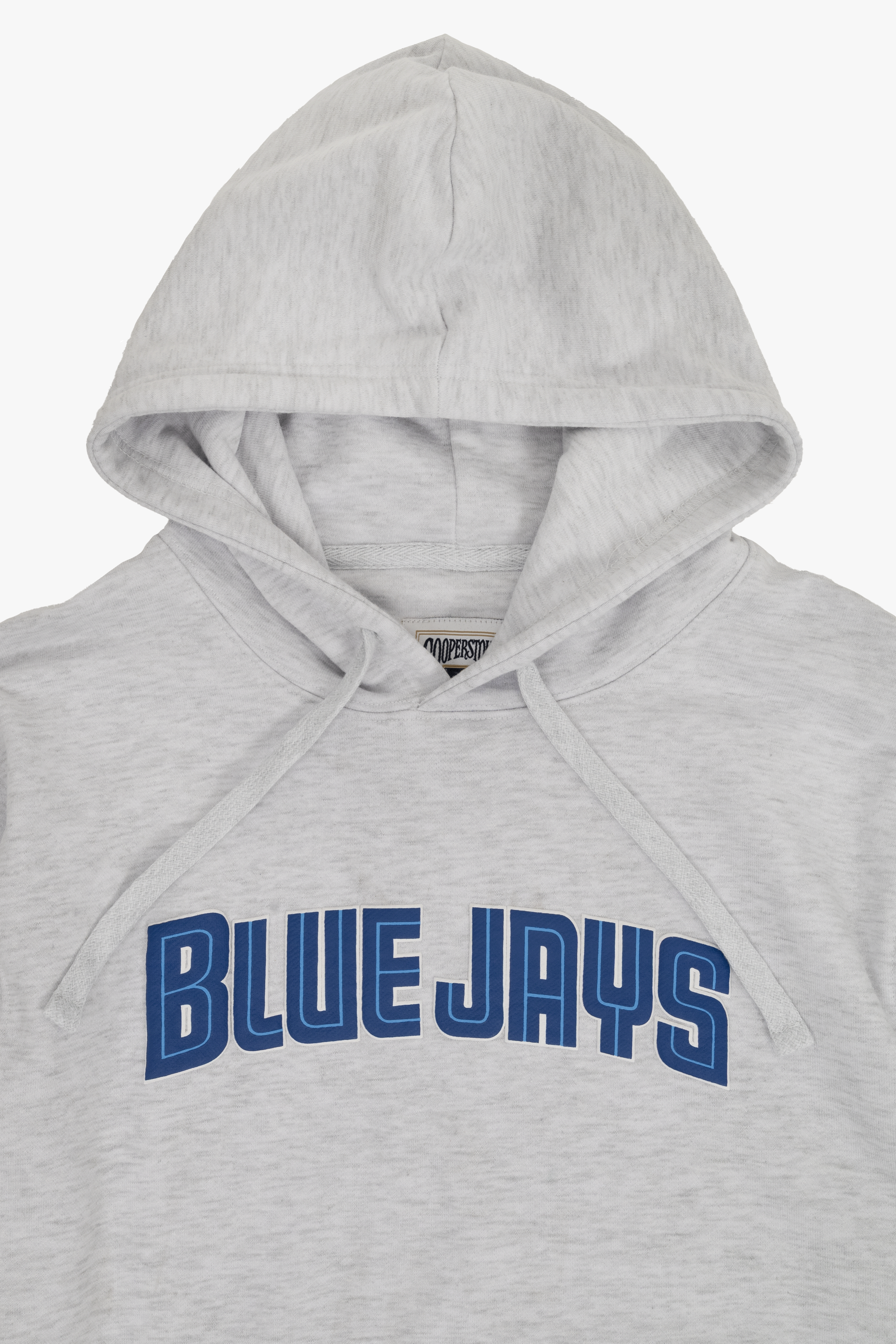 Toronto Blue Jays Cooperstown Collection Hoodie with Puff Print, Retro MLB Sweatshirt, S-XXL