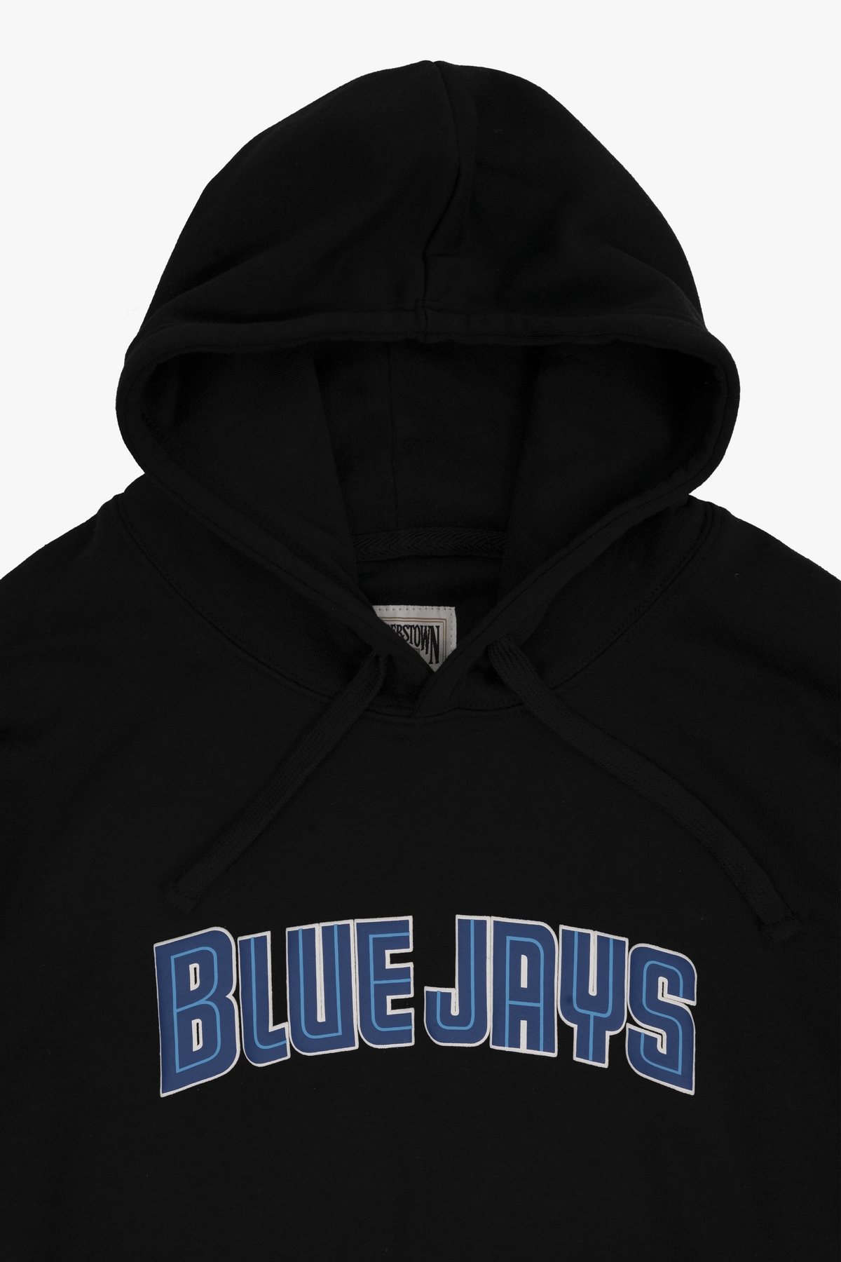 Toronto Blue Jays Cooperstown Collection Hoodie with Puff Print, Retro MLB Sweatshirt, S-XXL
