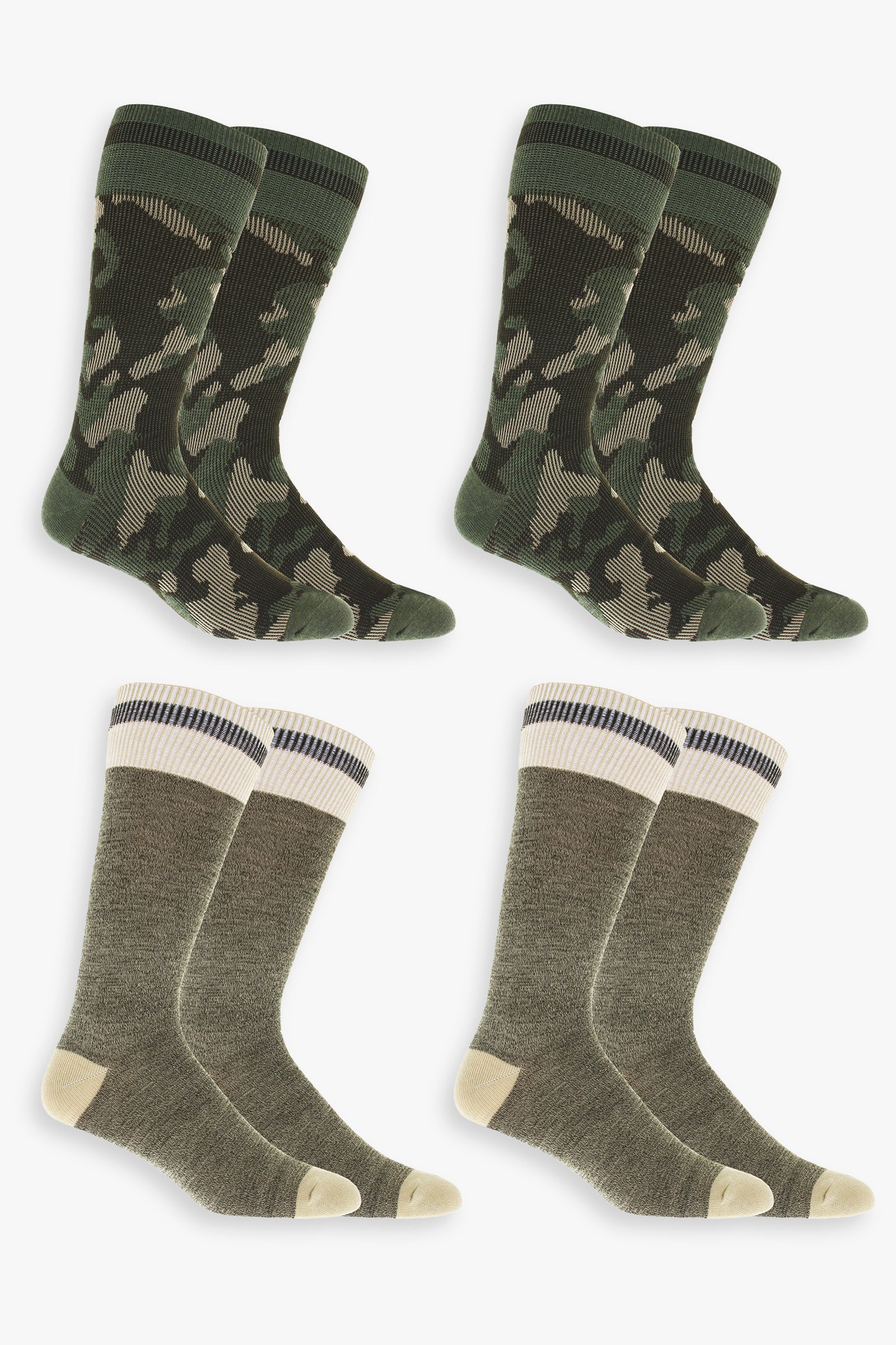 Great Northern Camouflage Men's Winter Boot Socks