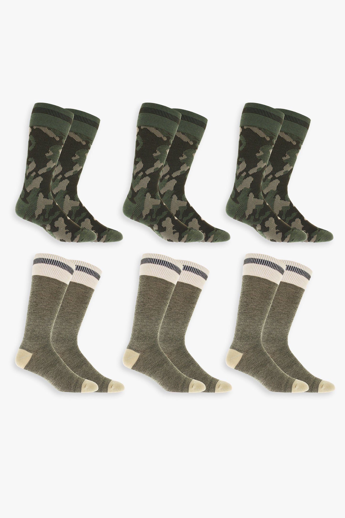 Camouflage Men's Winter Boot Socks