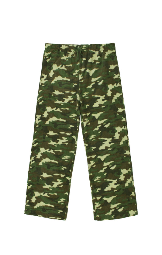 Men's Camouflage Fleece Pants