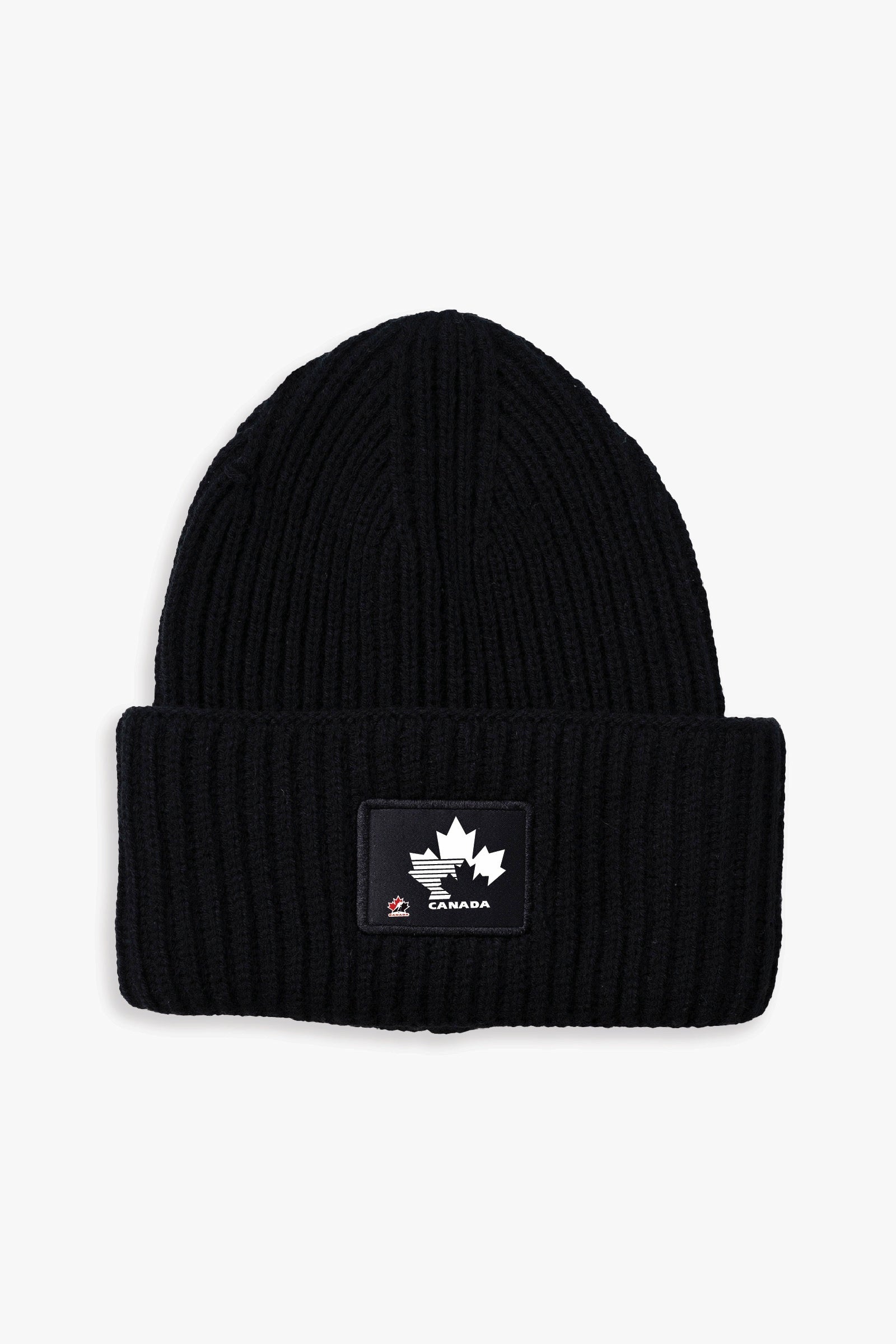 Hockey Canada Adult Oversized Triple Cuff Patch Beanie Toque with Printed 1994 Logo