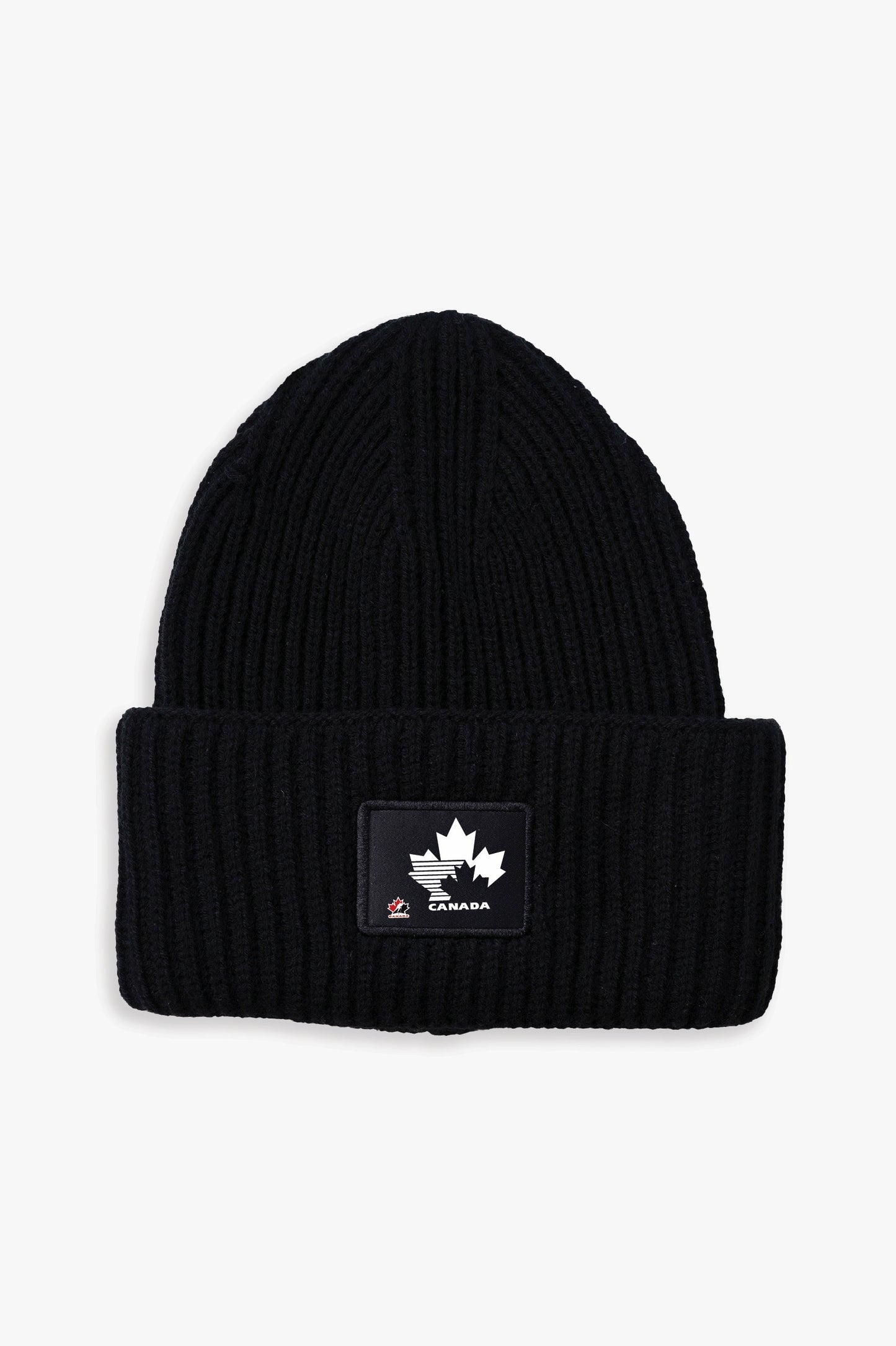 Hockey Canada Adult Oversized Triple Cuff Patch Beanie Toque with Printed 1994 Logo