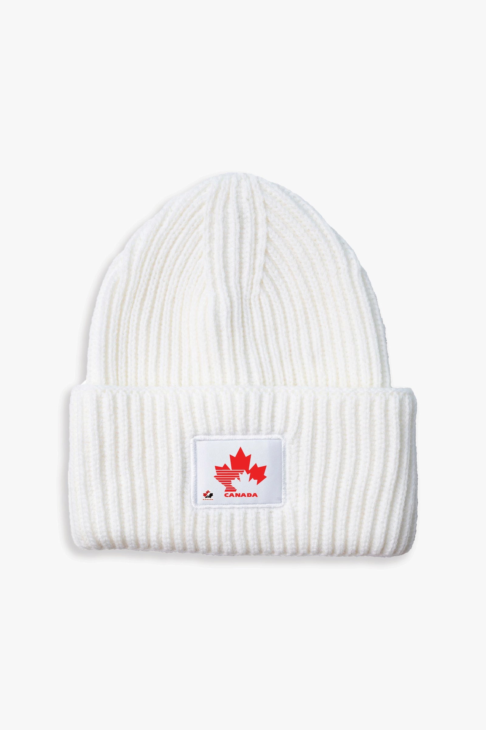 Hockey Canada Adult Oversized Triple Cuff Patch Beanie Toque with Printed 1994 Logo