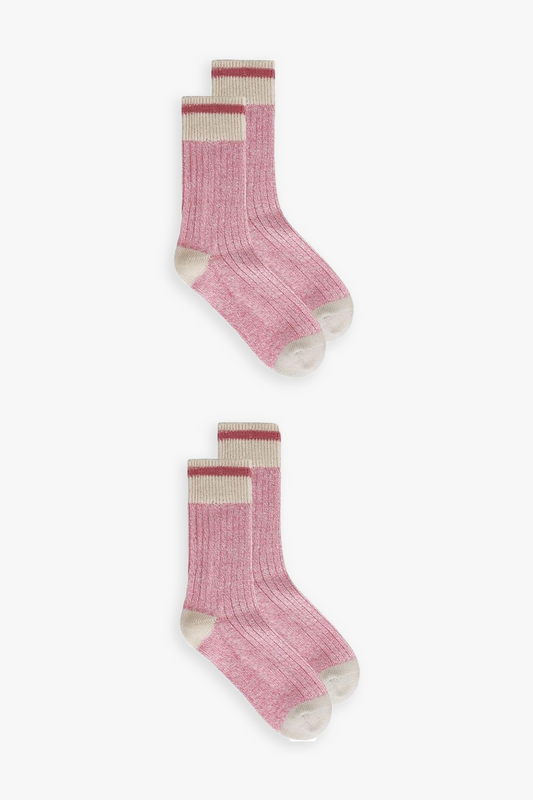 Pink Ladies Multipack Boot Socks