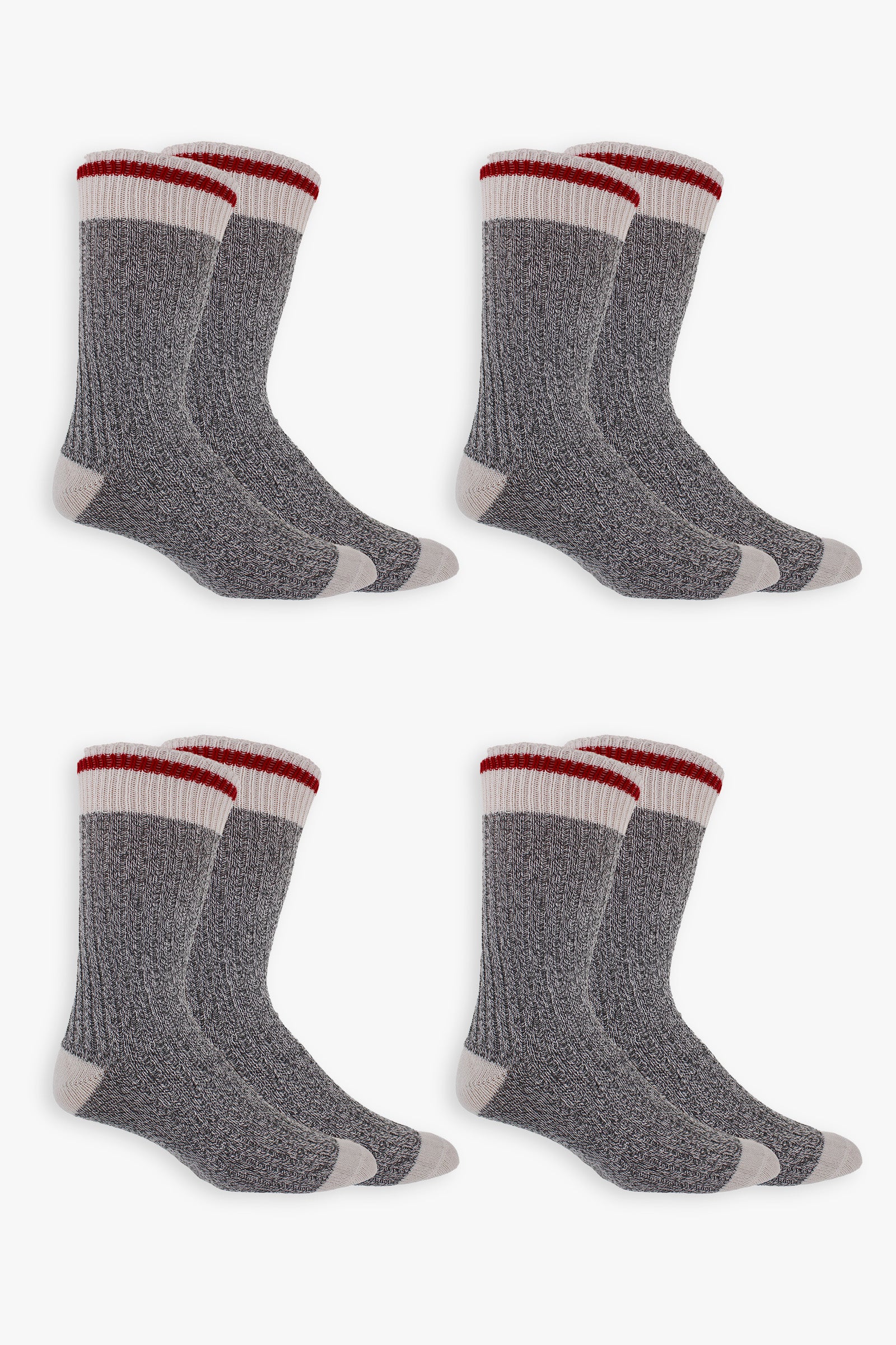 Great Northern Grey Men's Winter Boot Socks