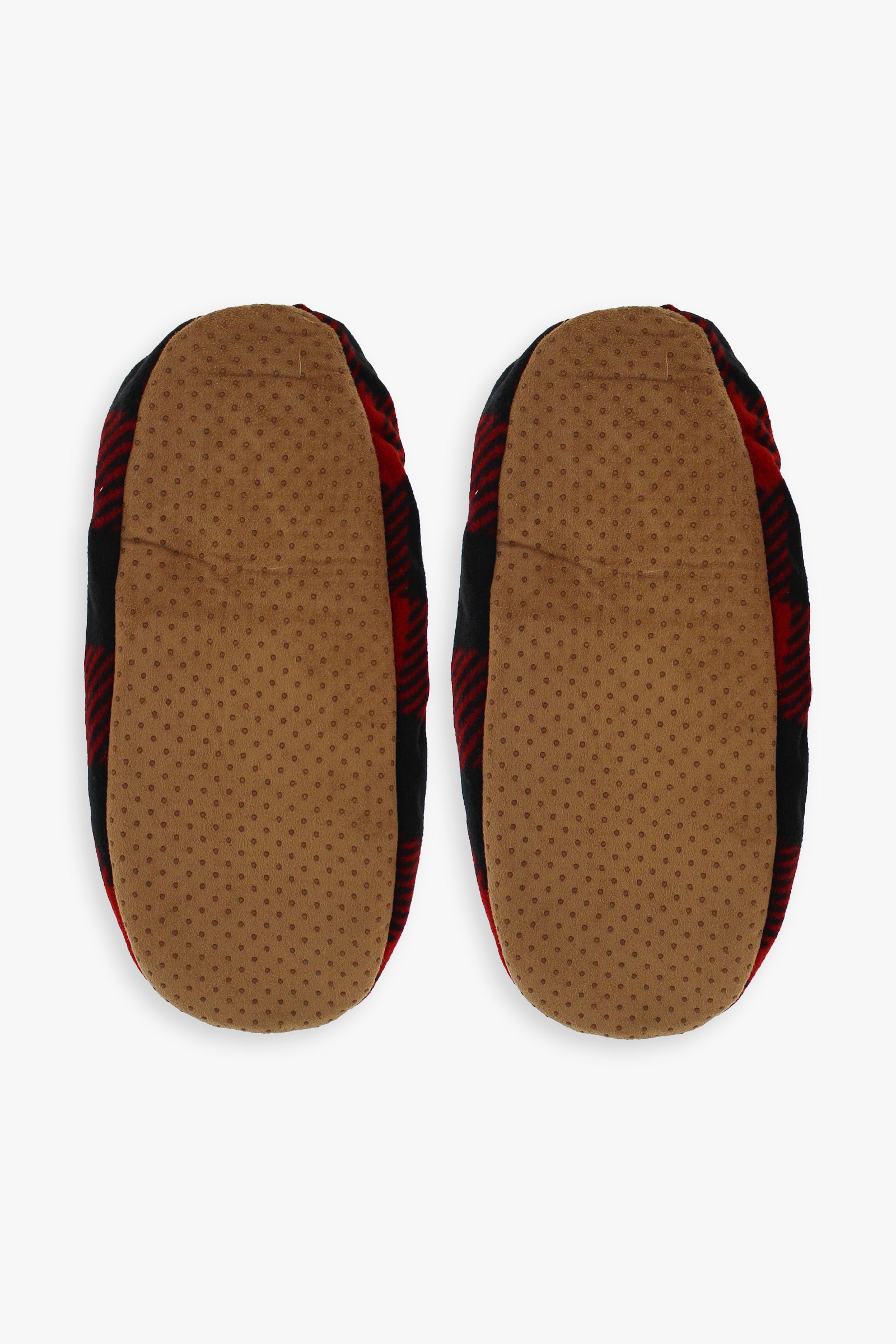 Great Northern Men's Faux Shearling Lined Fleece Slippers