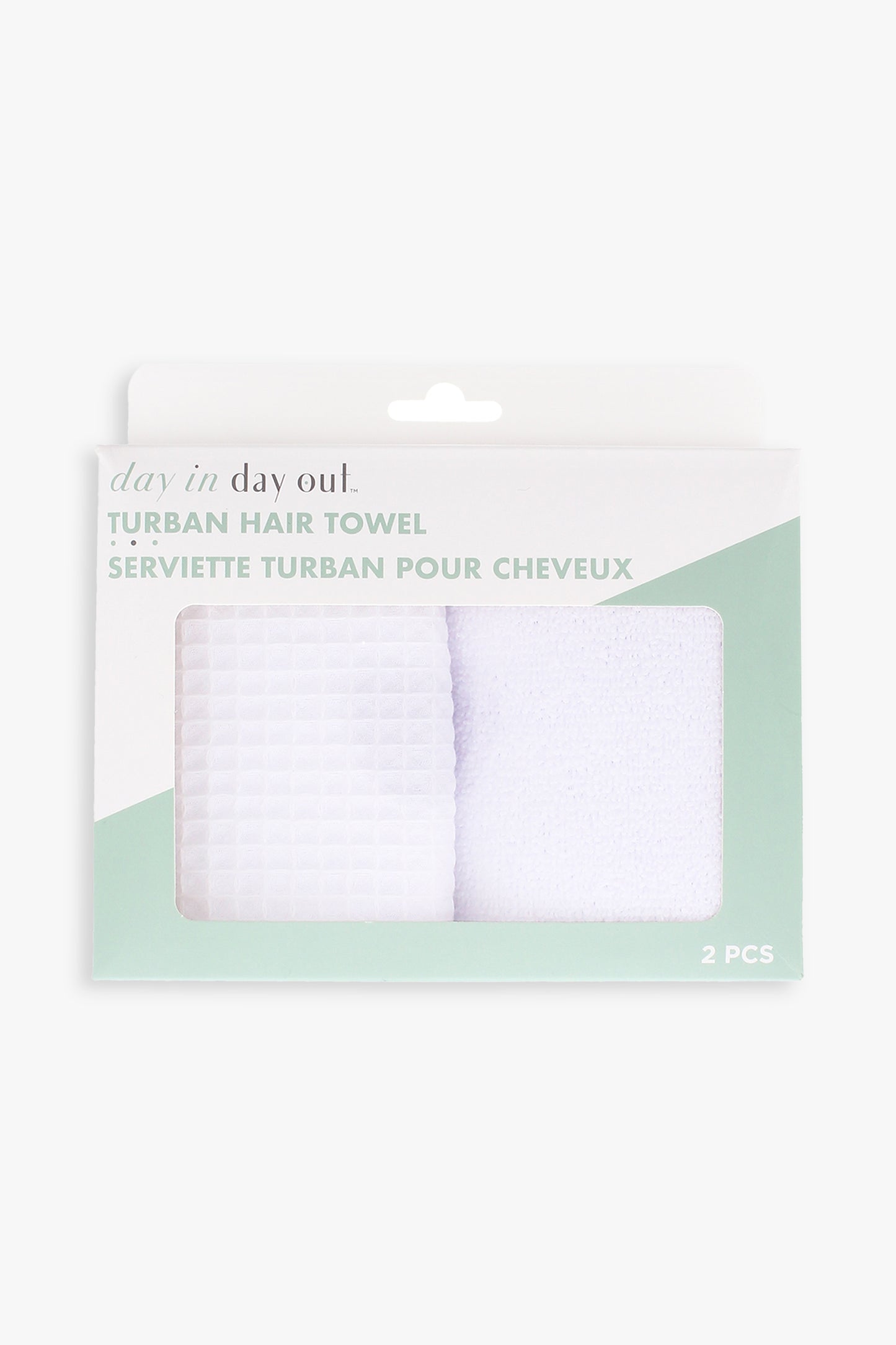 2-Pack Terry Turban Hair Towel