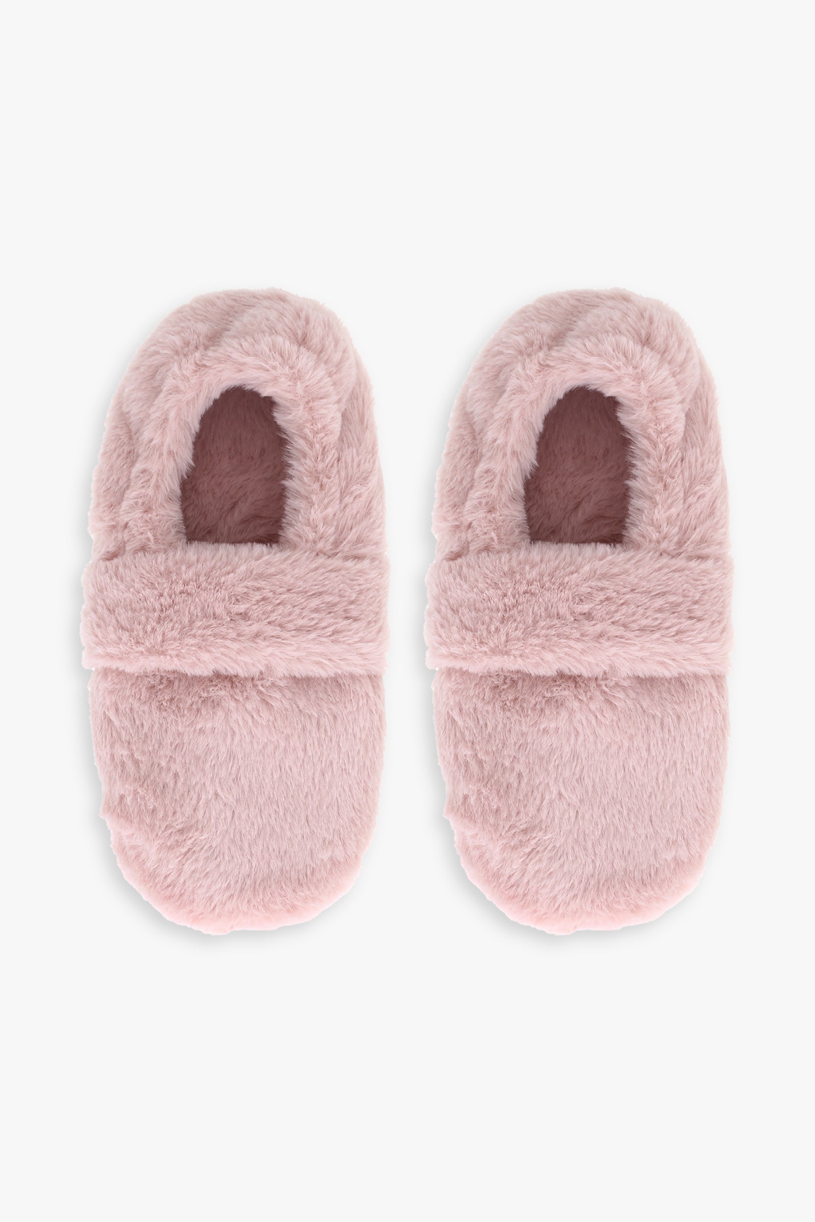 Great Northern Faux Fur Ladies Heatable Slippers