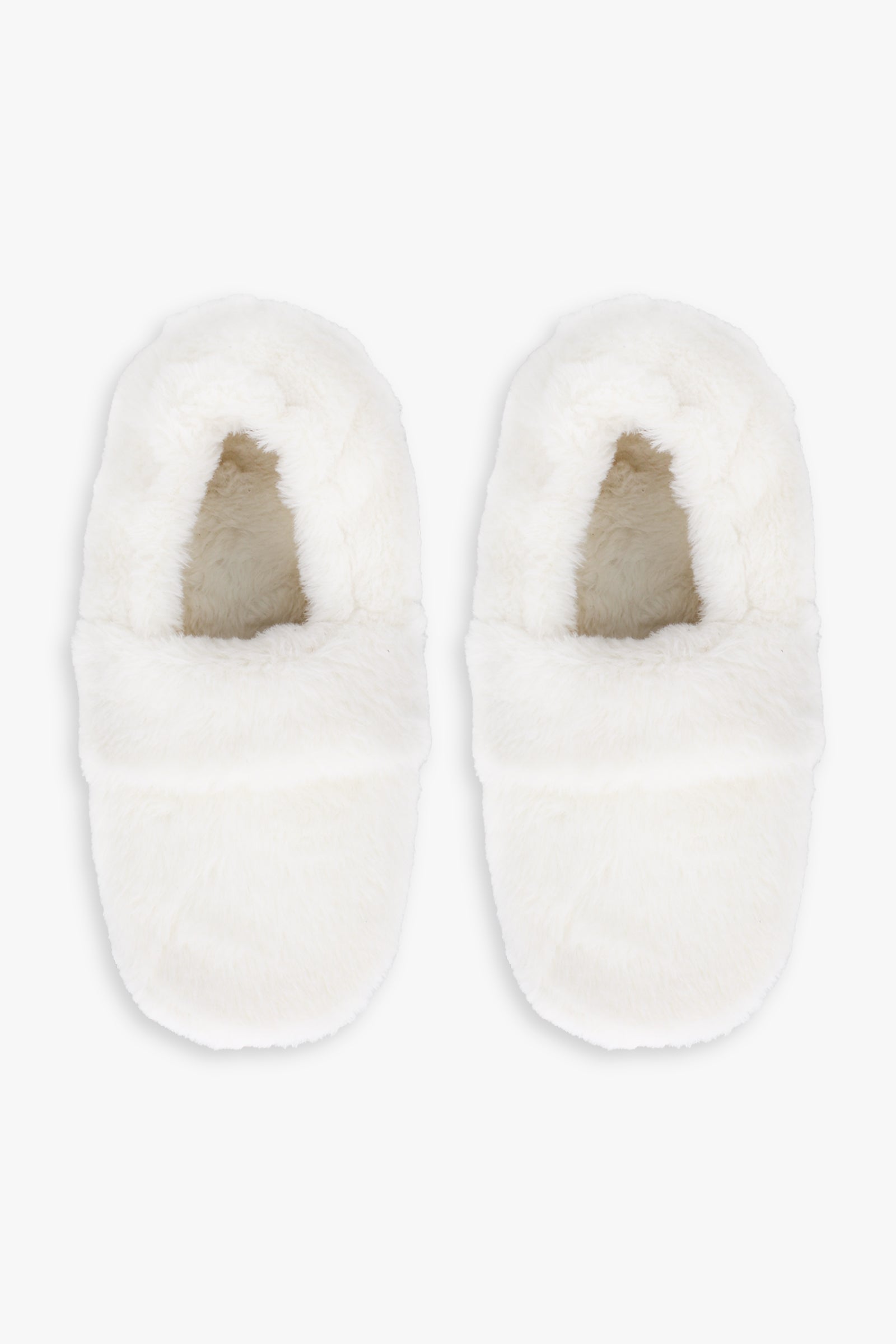 Great Northern Faux Fur Ladies Heatable Slippers