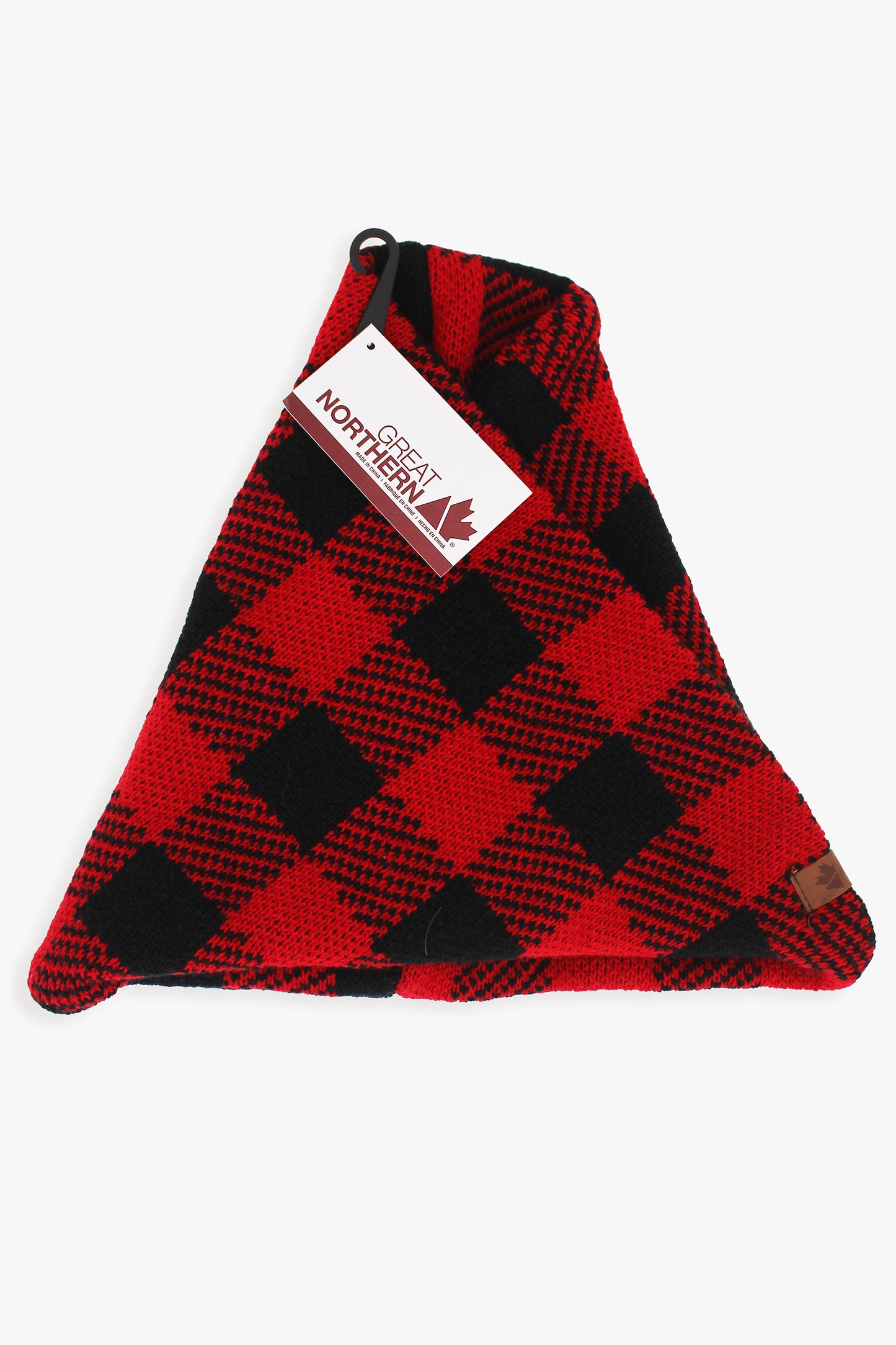 Great Northern Kids Plaid Knit Neckwarmer