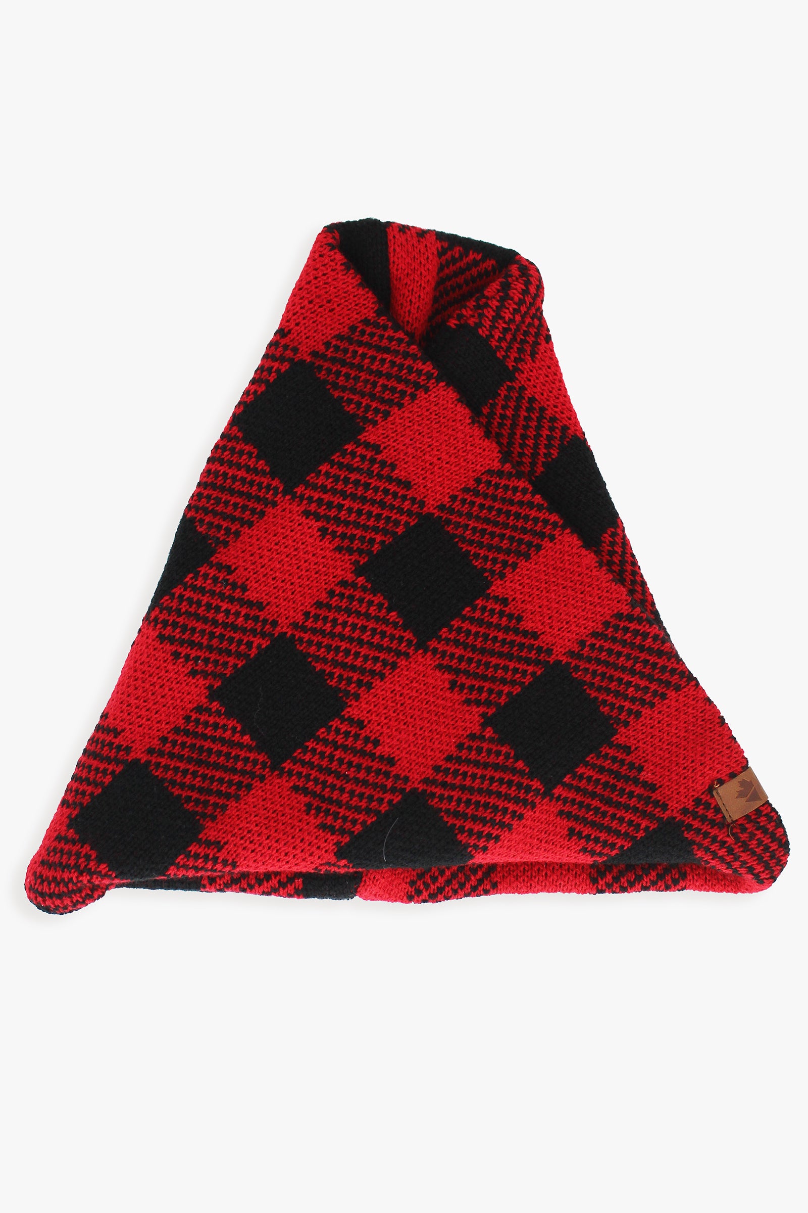 Great Northern Kids Plaid Knit Neckwarmer