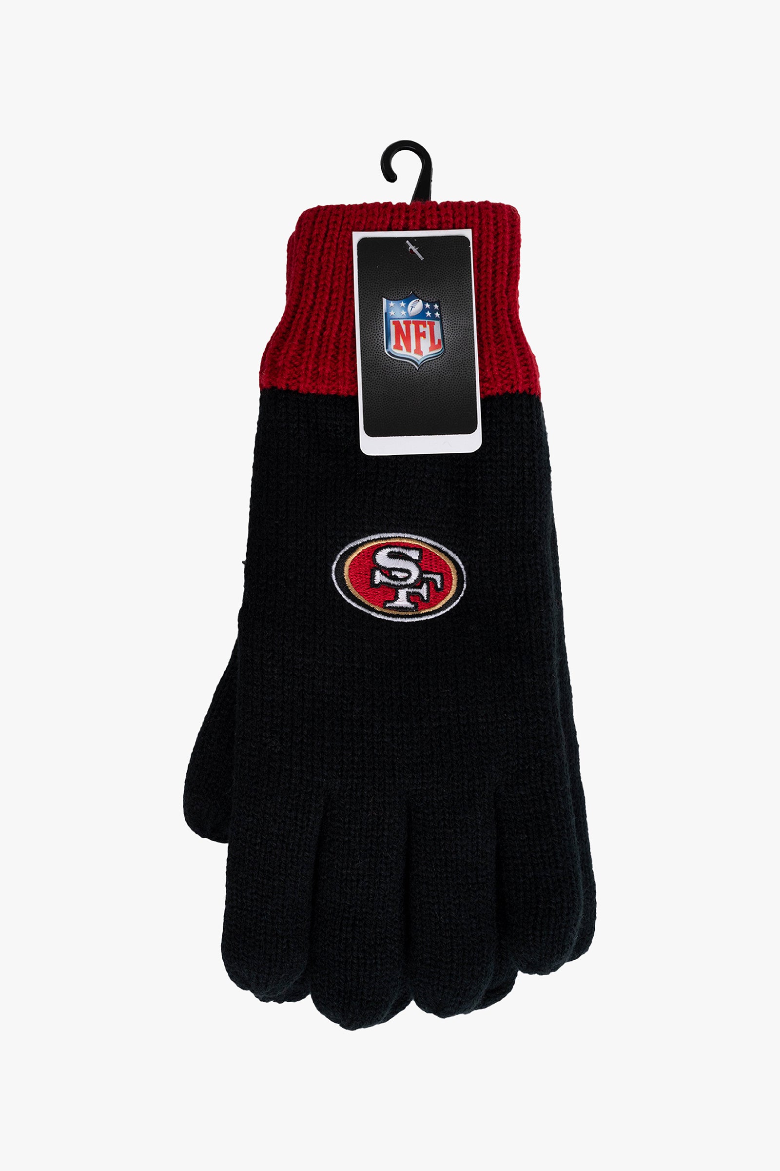 NFL San Francisco 49ers Men's Lined Winter Cold Weather Gloves