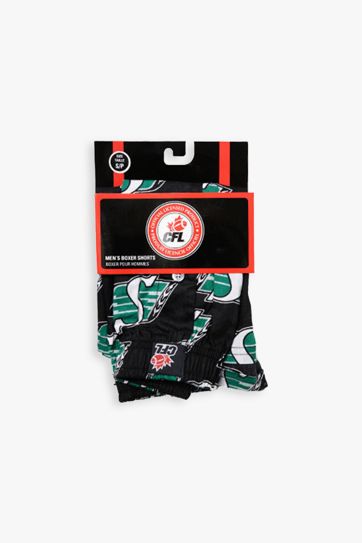 Gertex CFL Saskatchewan Roughriders Mens Boxer Shorts