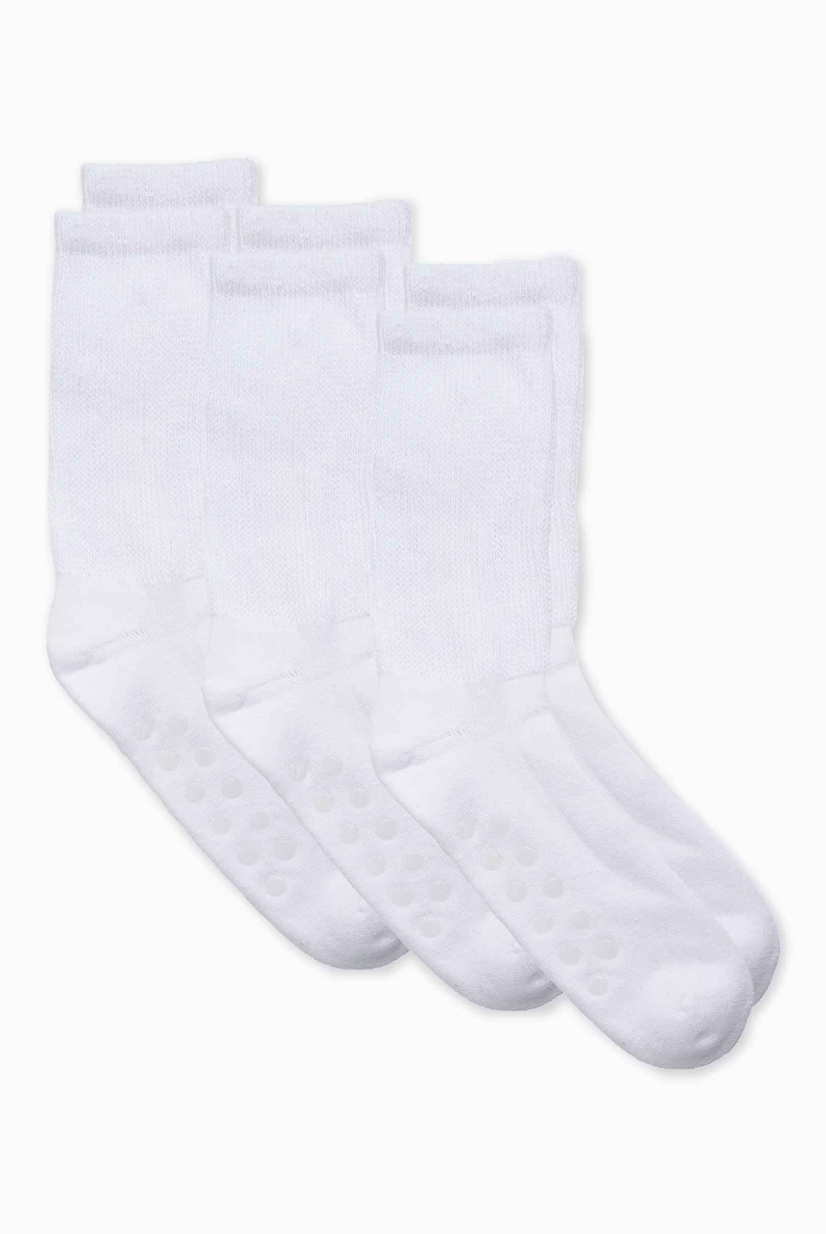 Men's Adaptive Non-Skid & Non-Binding 3-Pack Socks for Easy Dressing