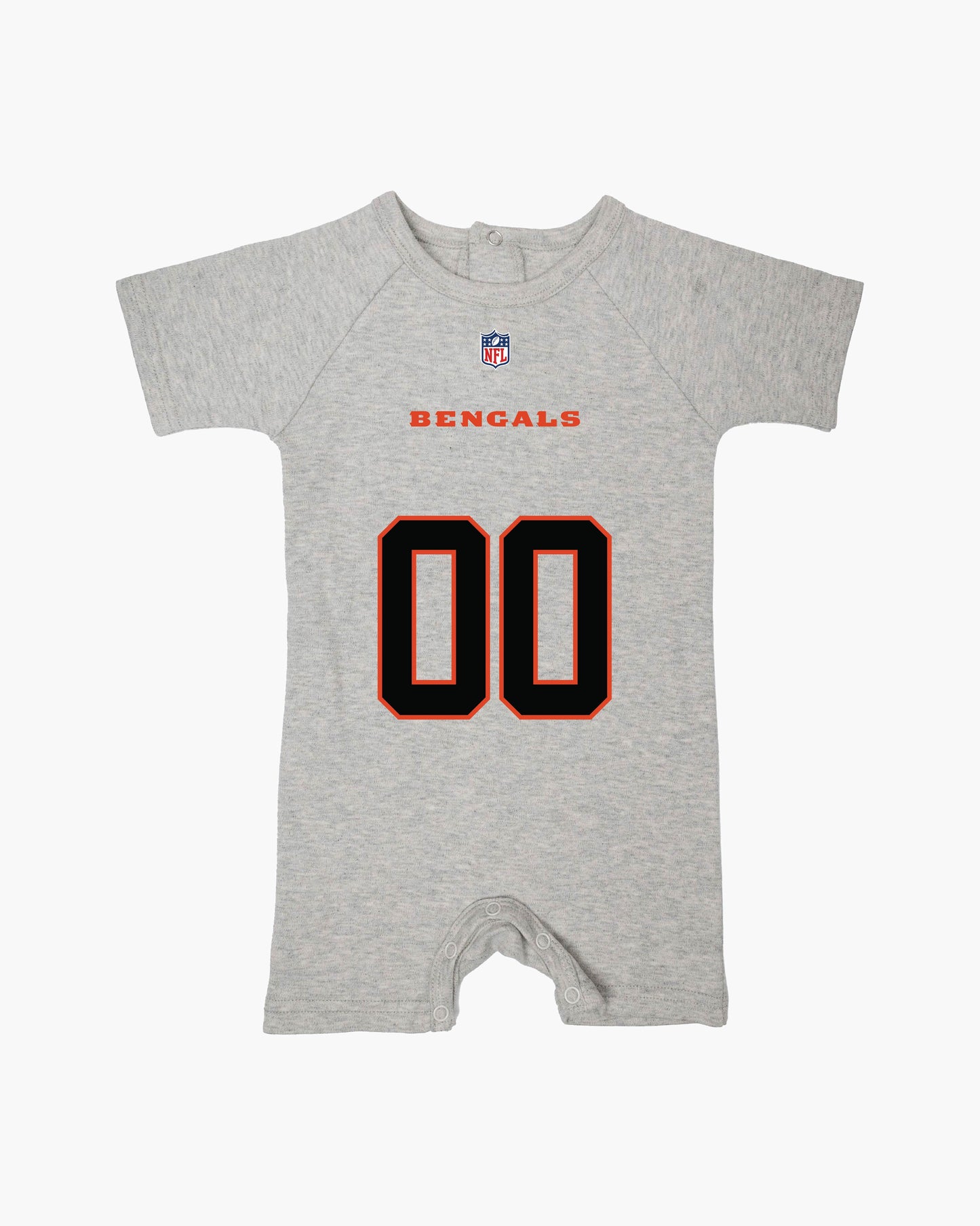 NFL Team Faux Jersey Baby Organic Cotton Romper