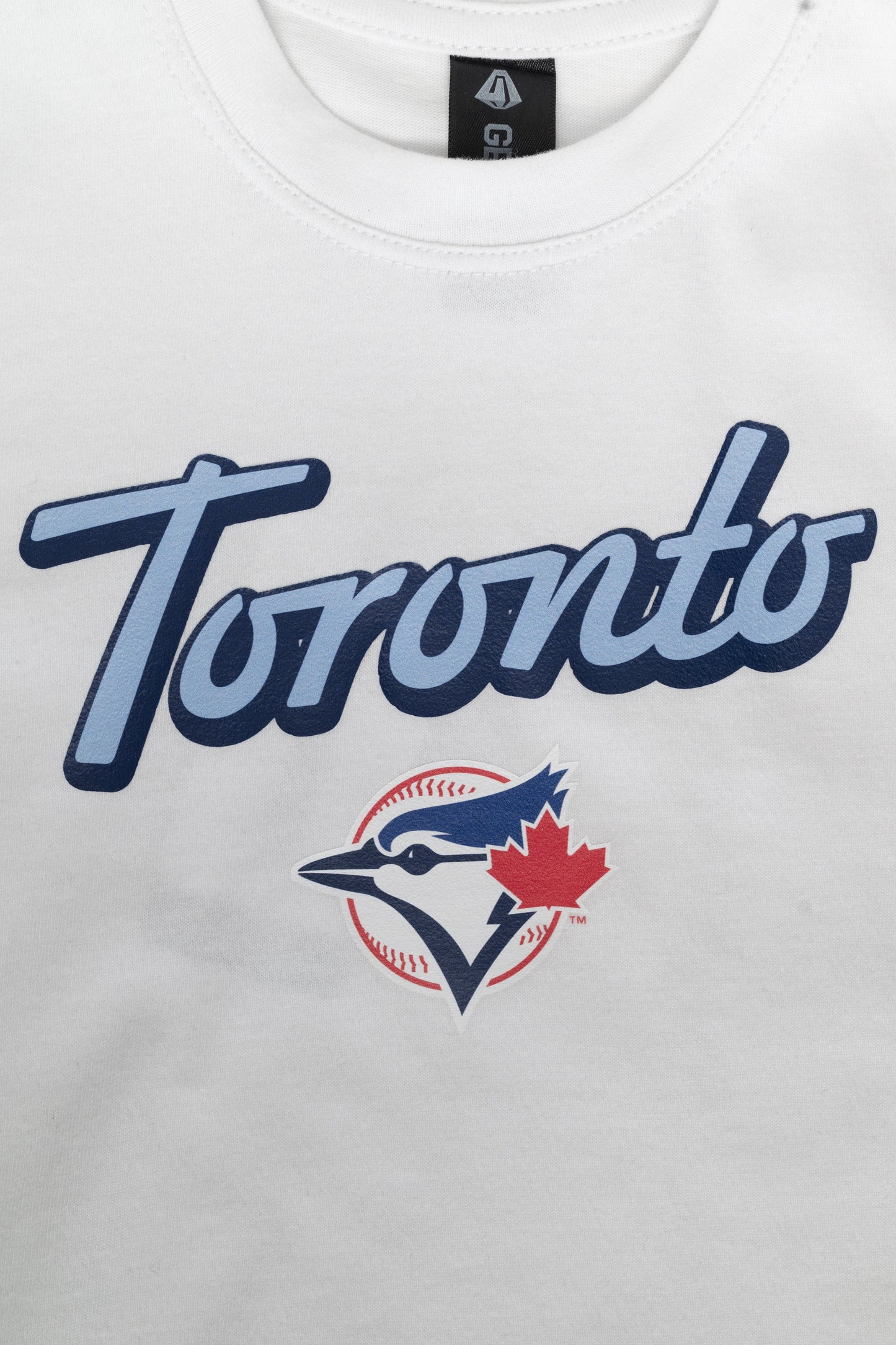 Toronto Blue Jays Baby Outfit 2-Piece Set, White T-Shirt & Navy French Terry Pants for Boys & Girls, Sizes 6M-4T