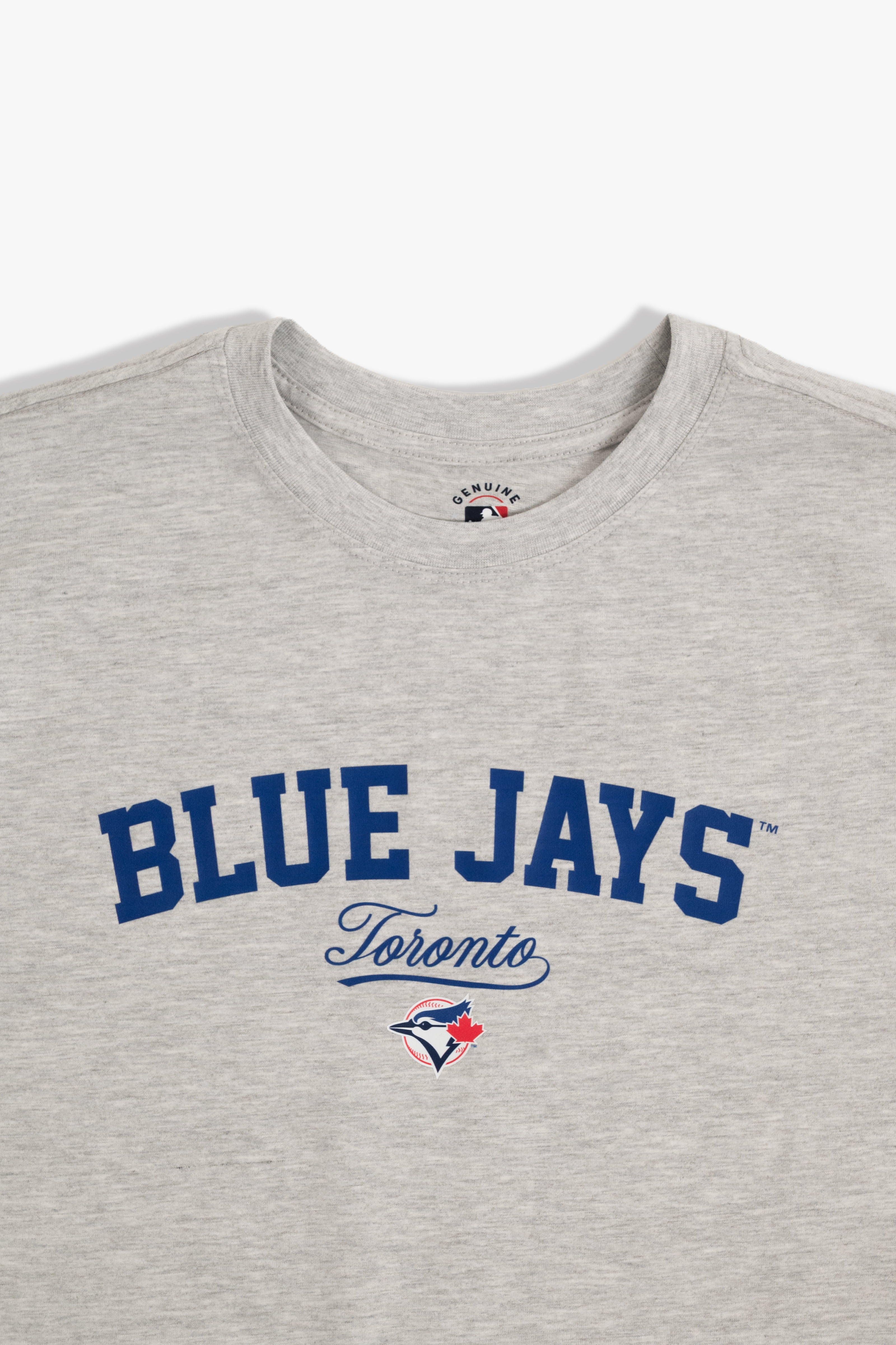 Toronto Blue Jays T-Shirt MLB Adult Cloud Tee, Unisex XS-XXL, Black, White, Heather Grey