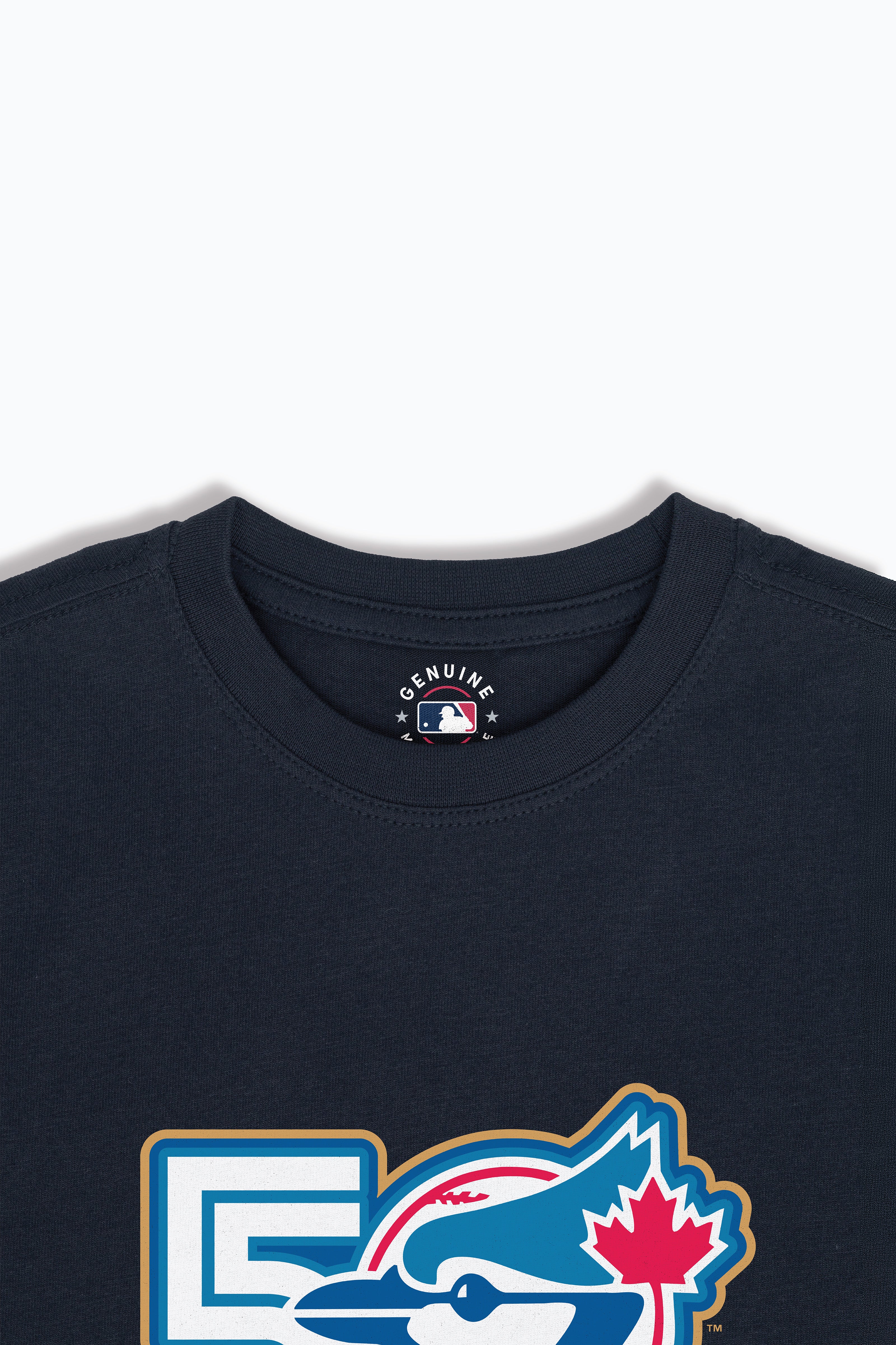 50th Anniversary Toronto Blue Jays Baby/Toddler T-Shirt, Soft Cloud Wash Combed Cotton, 6M-4T