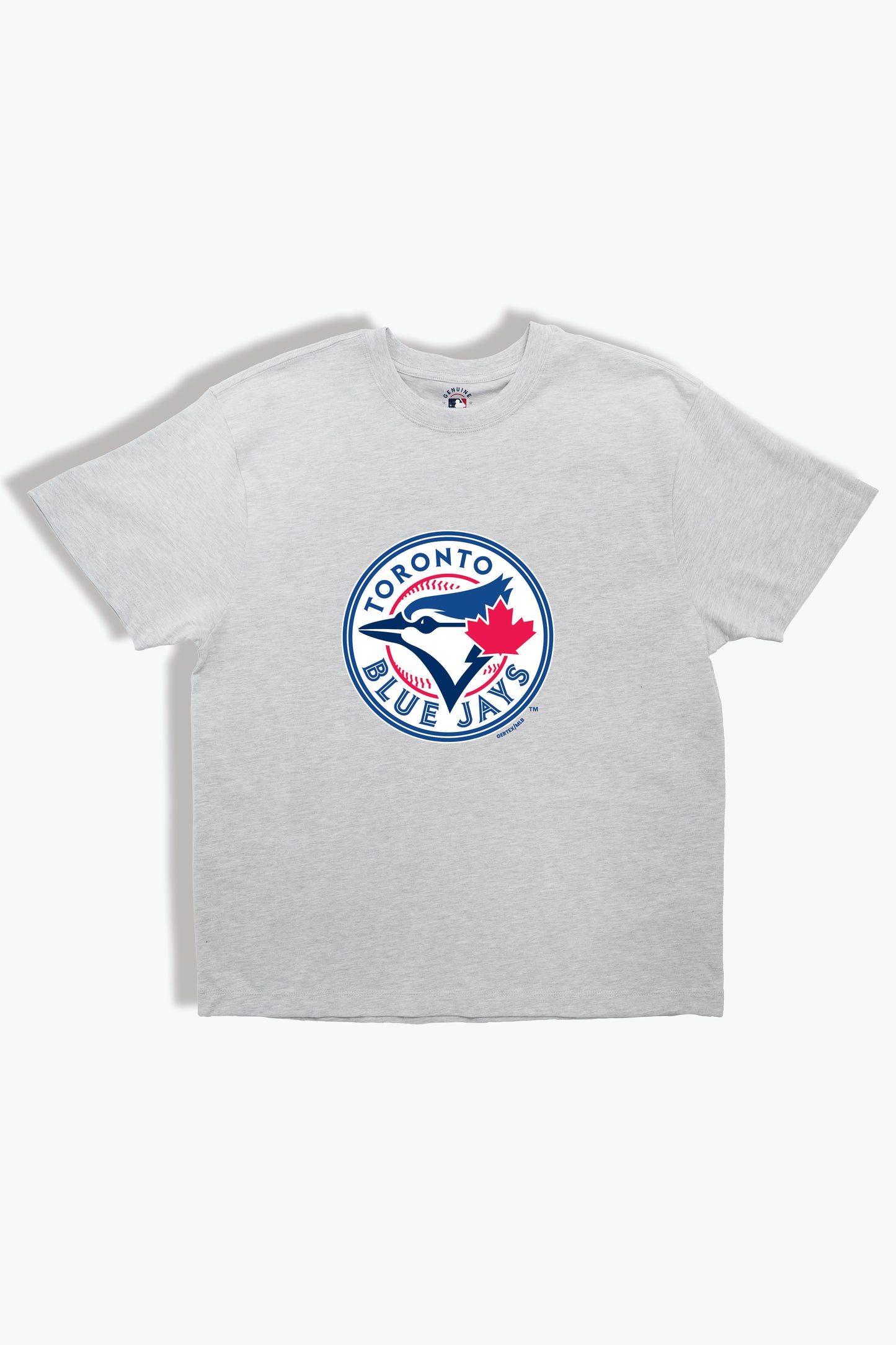Toronto Blue Jays Kids Heather Grey T-Shirt MLB Youth Tee, Soft Combed Cotton, Boys & Girls S-XL