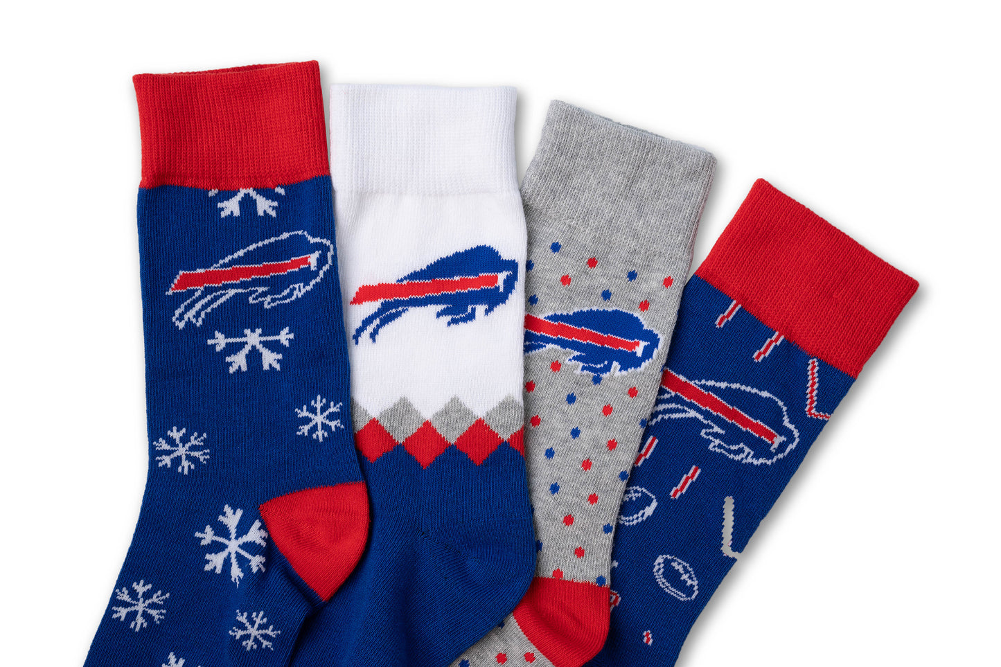 NFL Buffalo Bills 12 Days of Socks Holiday Advent Calendar